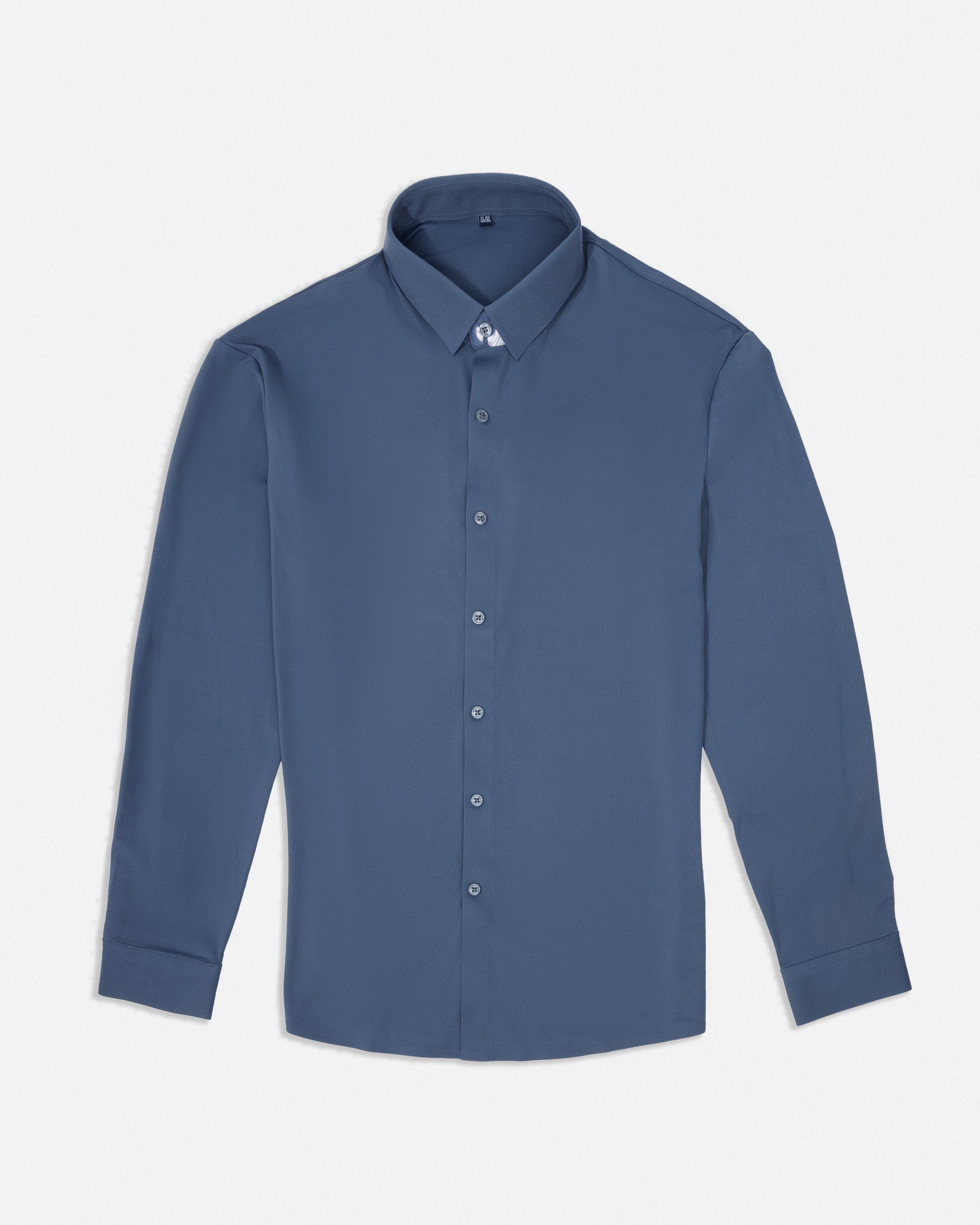 72 - Blue slim fit Shirt