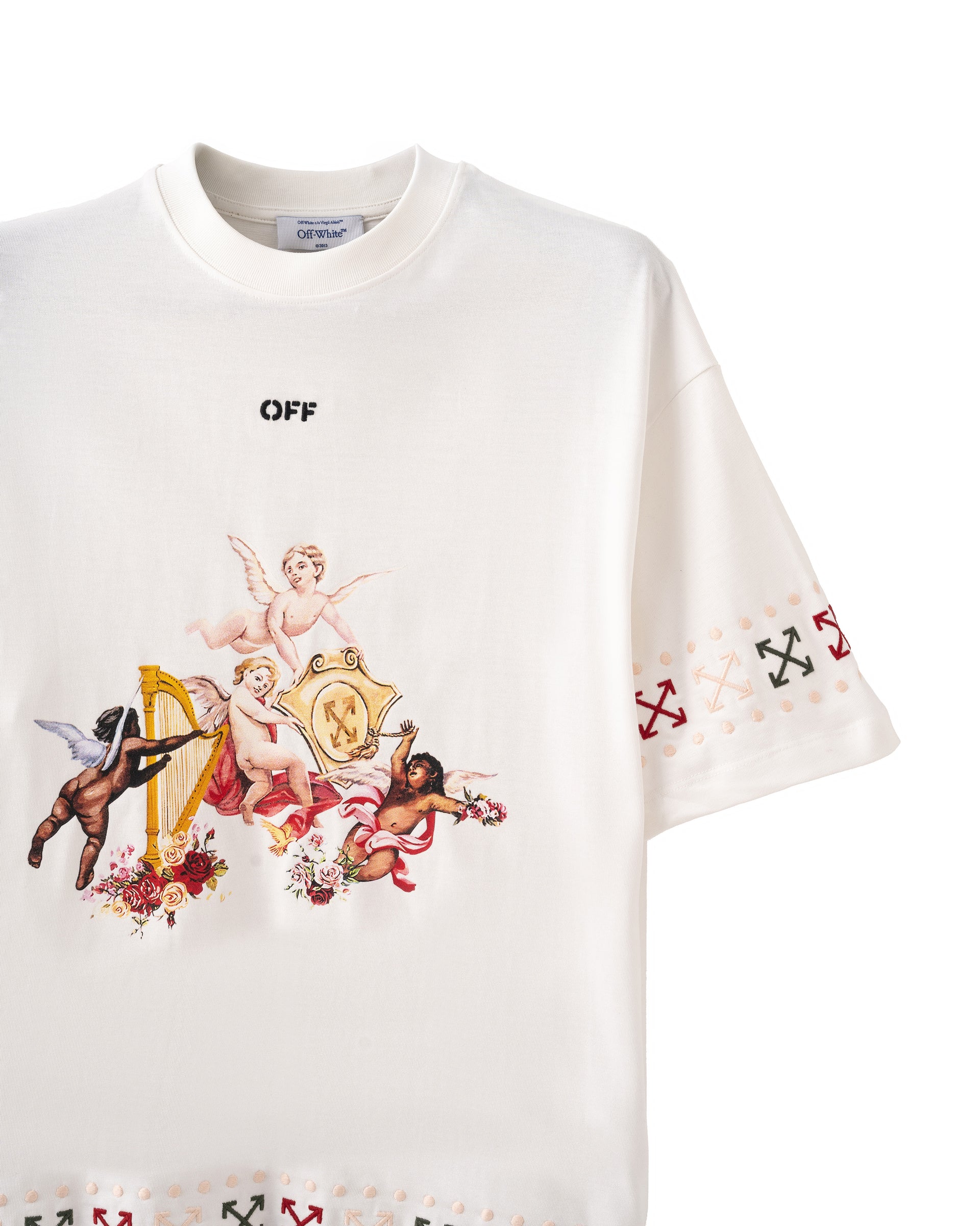 T.Shirt OffW print White