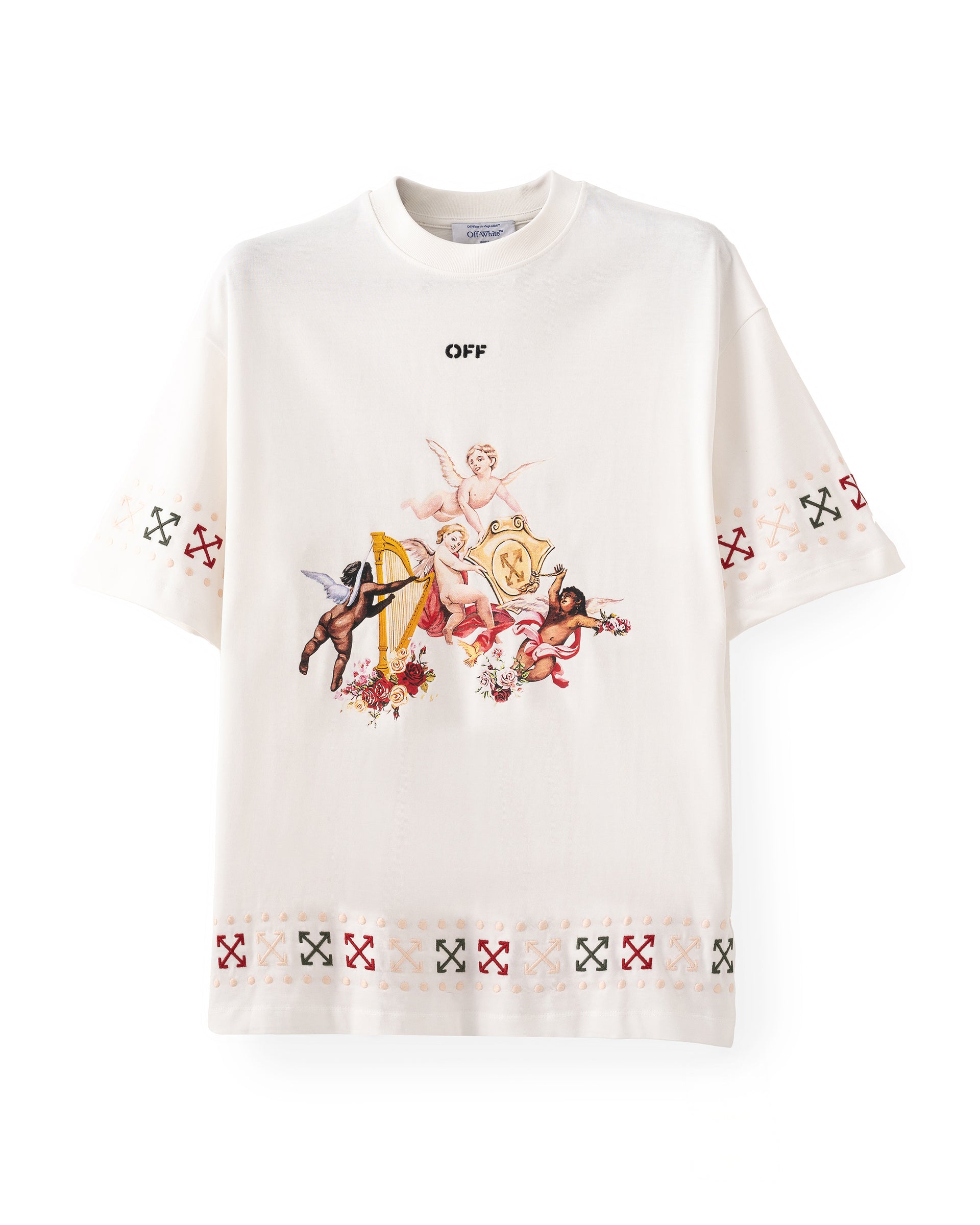 T.Shirt OffW print White