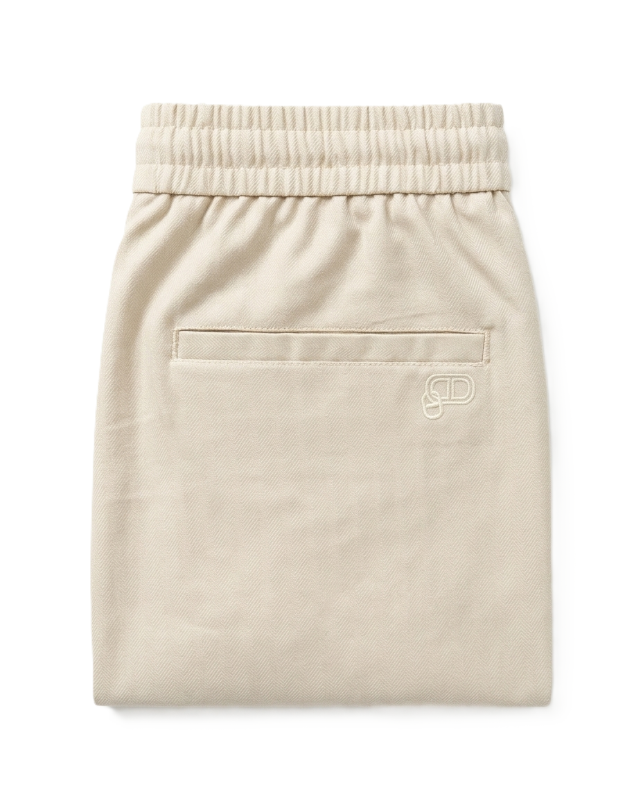 Herm?s - Classic Beige Trousers
