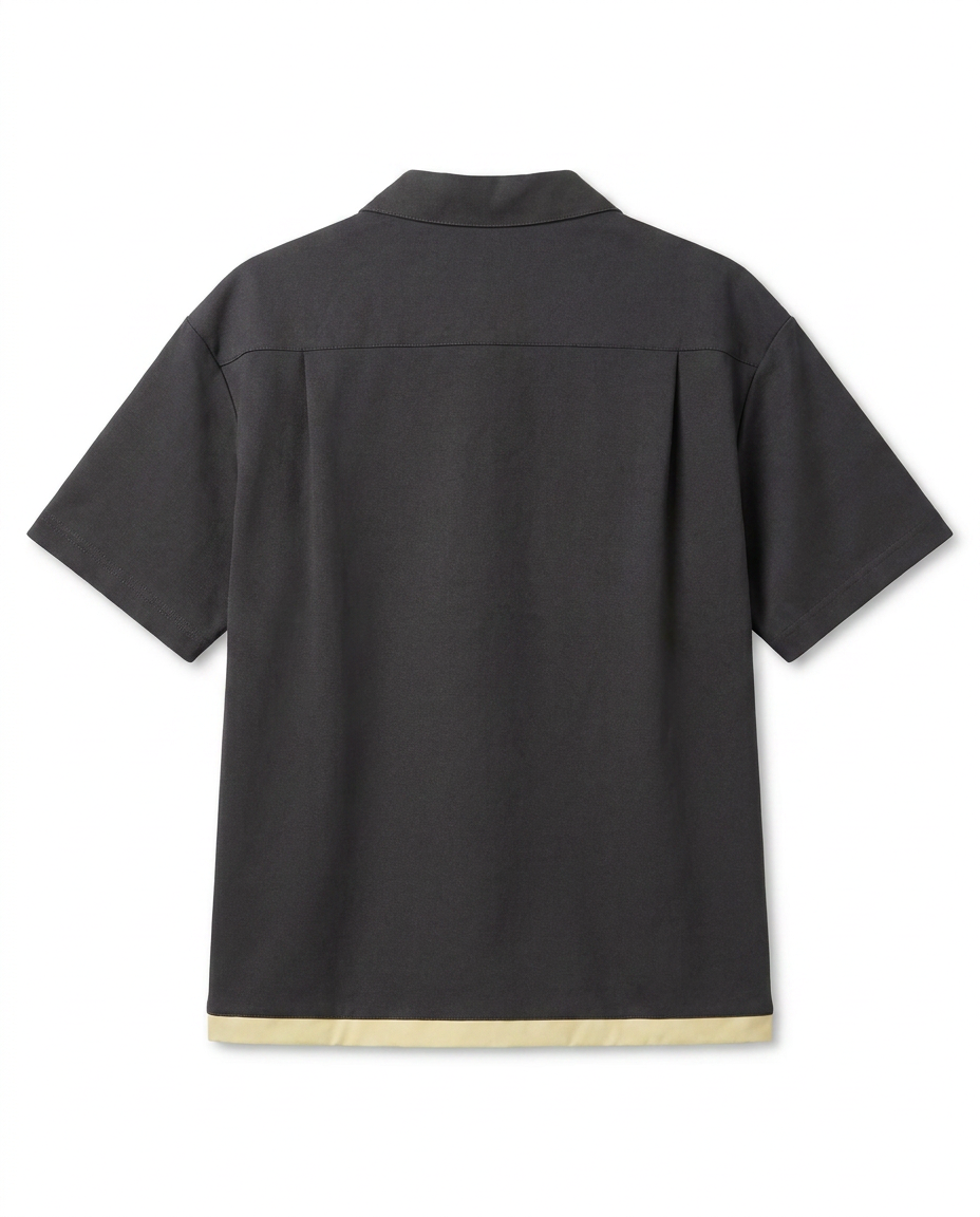 Zegna - Black Zipped Polo Shirt