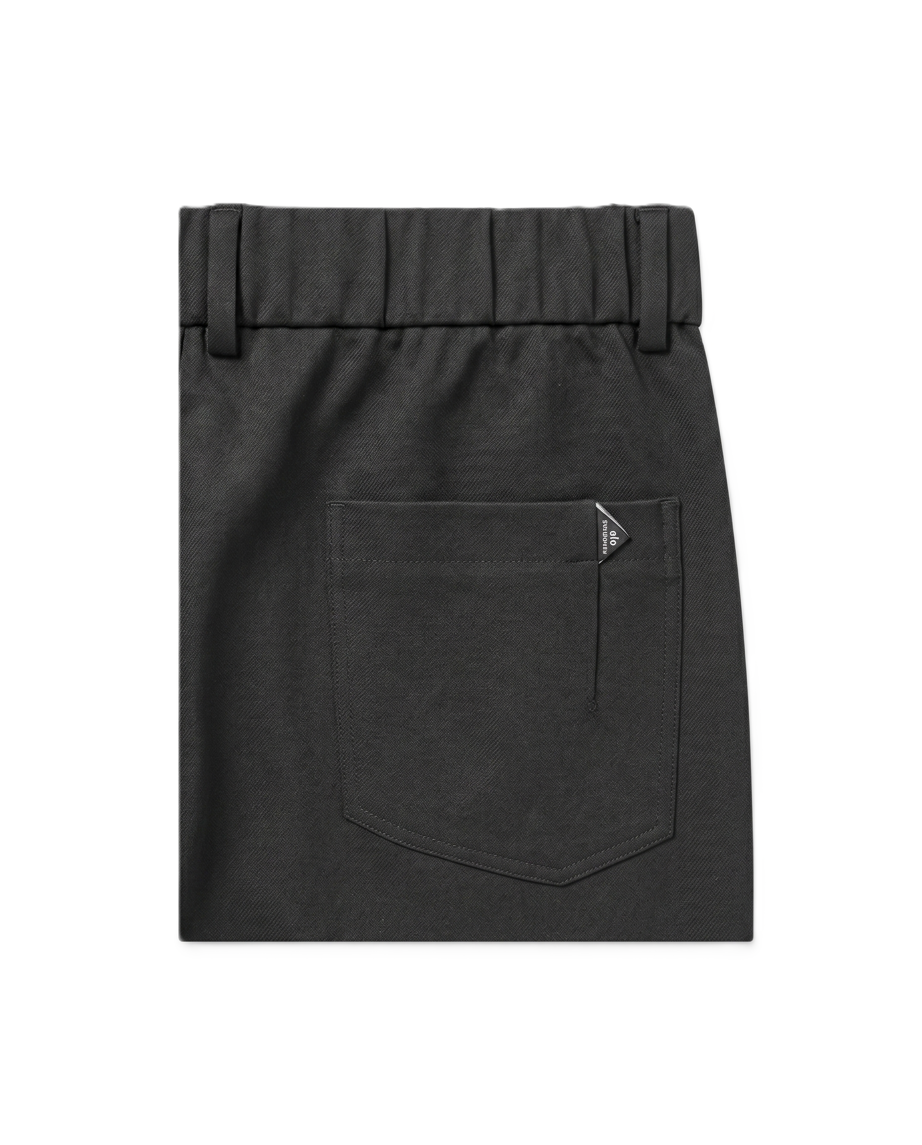 Alo - Men's Tailored Pleated Trouser - Black