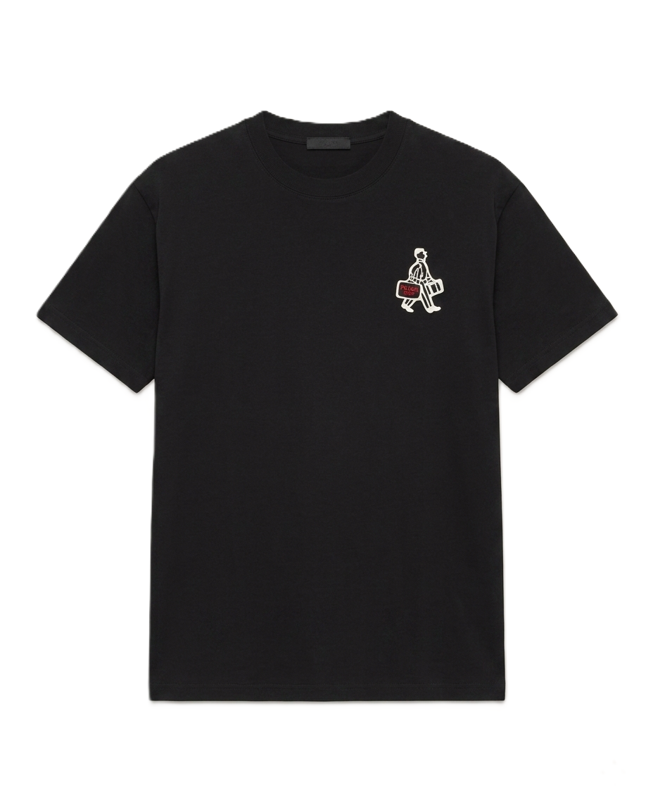 Prada - Black Premium Cotton T-Shirt