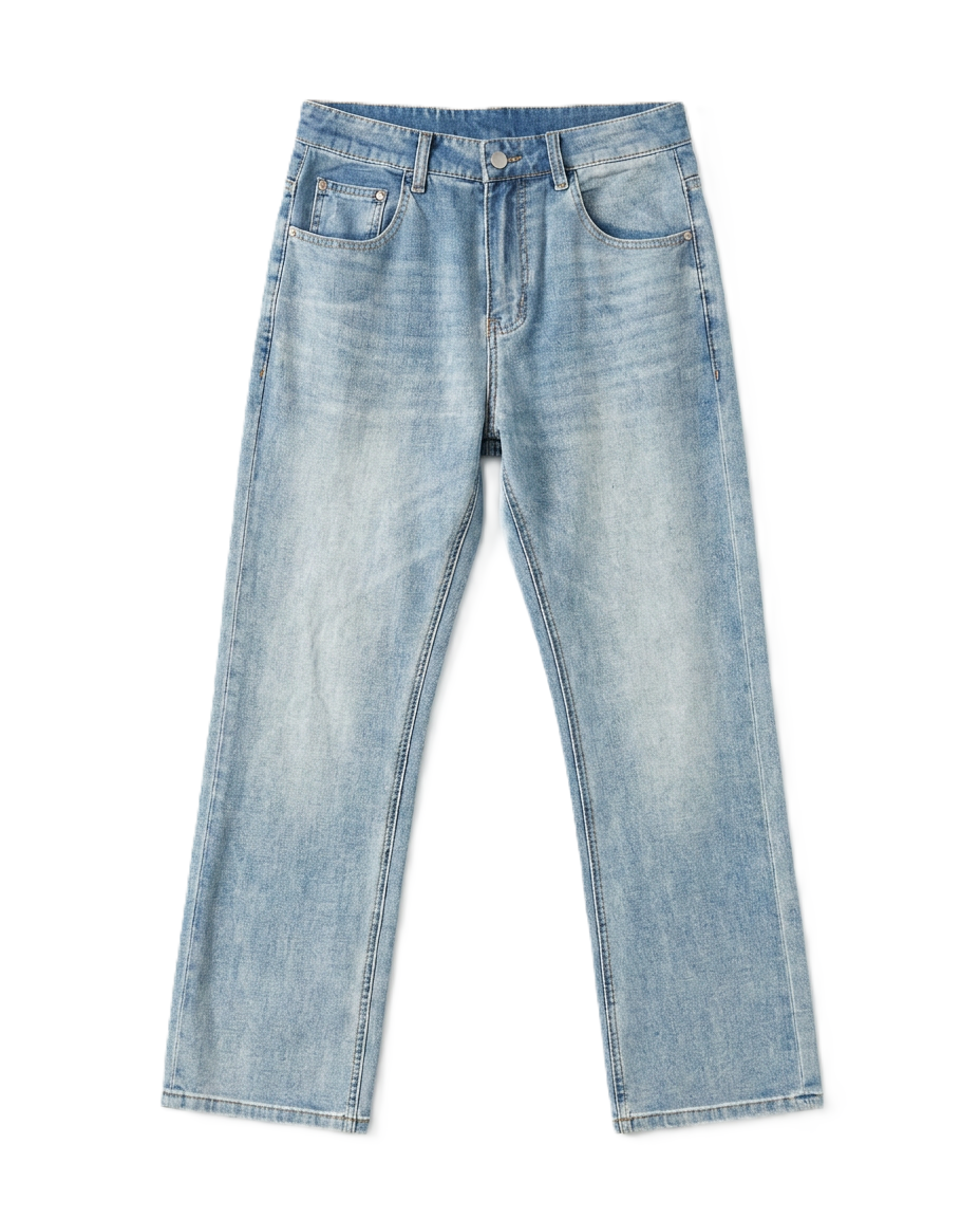 Bottega Veneta - Men's Light Wash Straight Leg Jeans