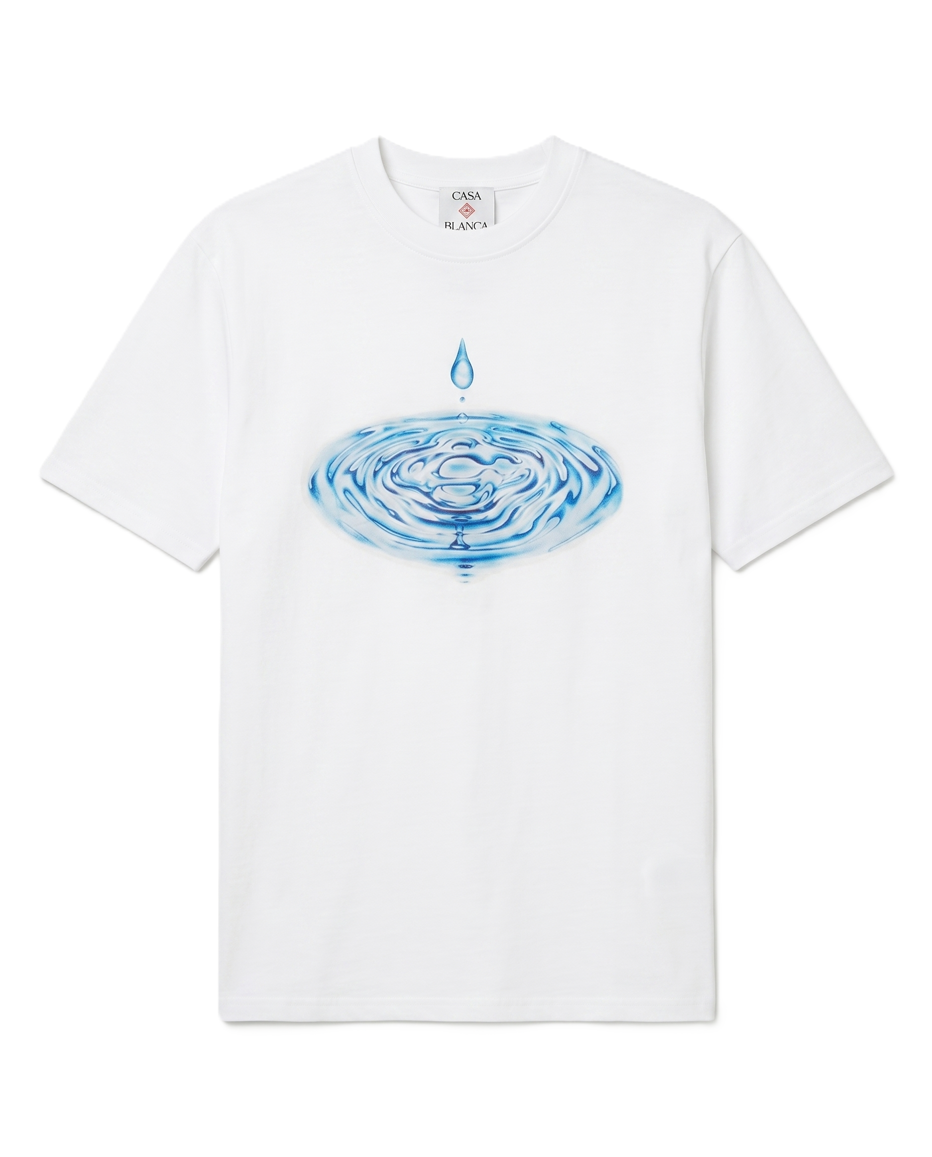 Casablanca - White Water Drop T-Shirt