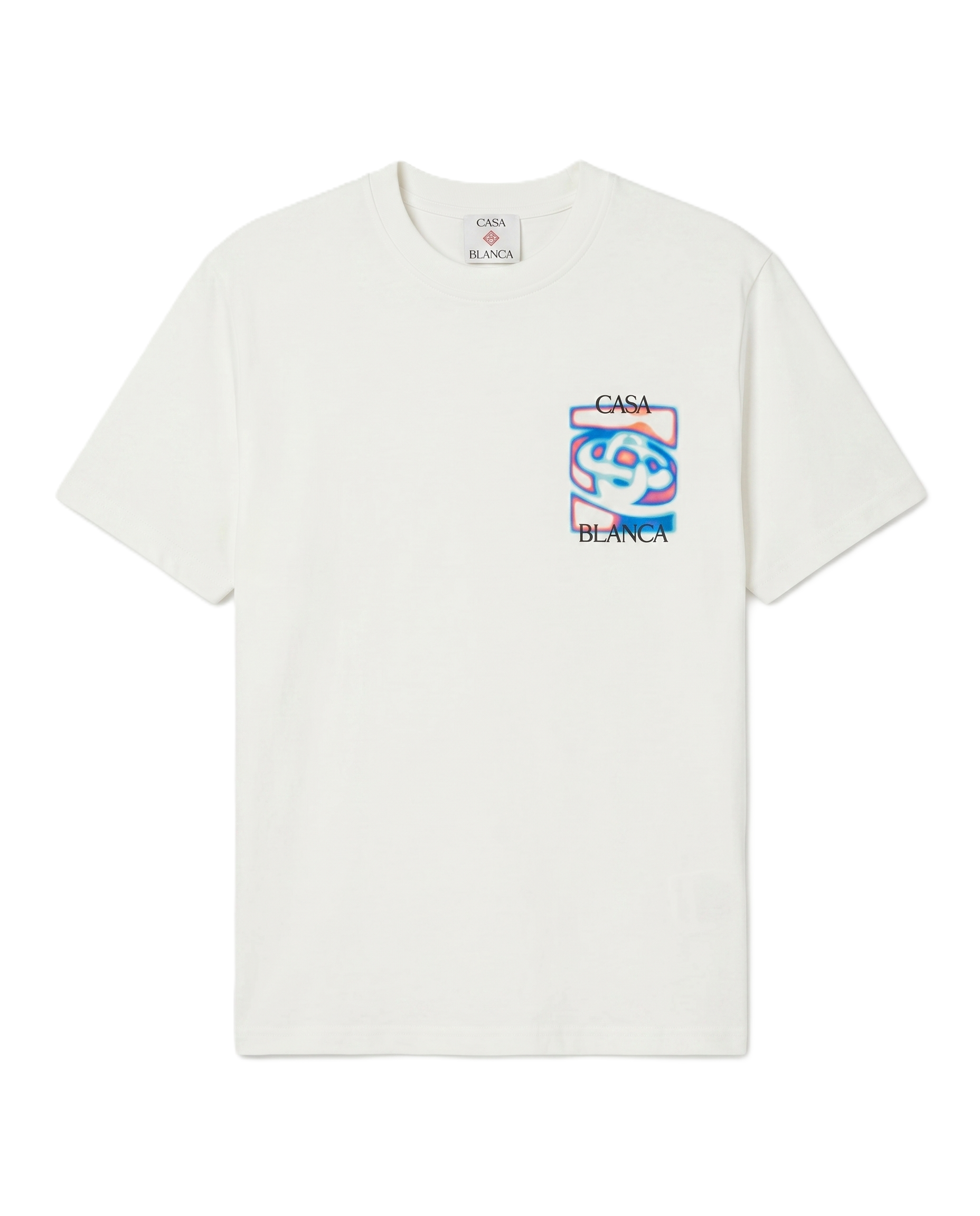 Casablanca - Aura Logo T-Shirt - White