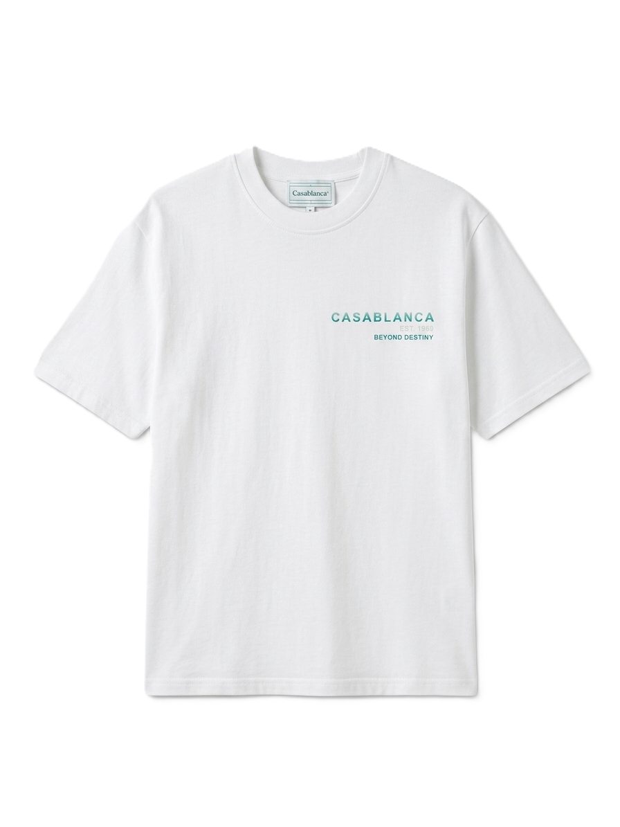 Casablanca - White Logo T-Shirt
