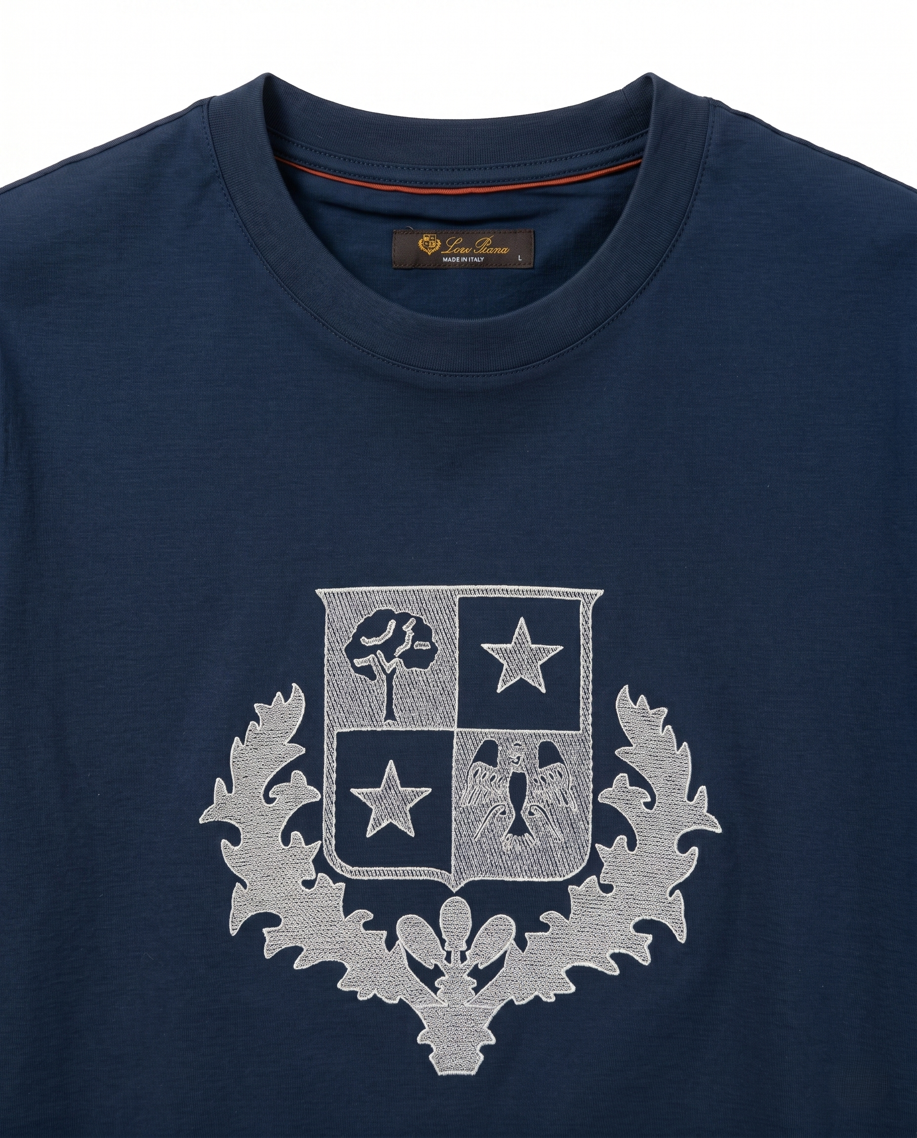 Loro Piana - Navy Blue T-Shirt