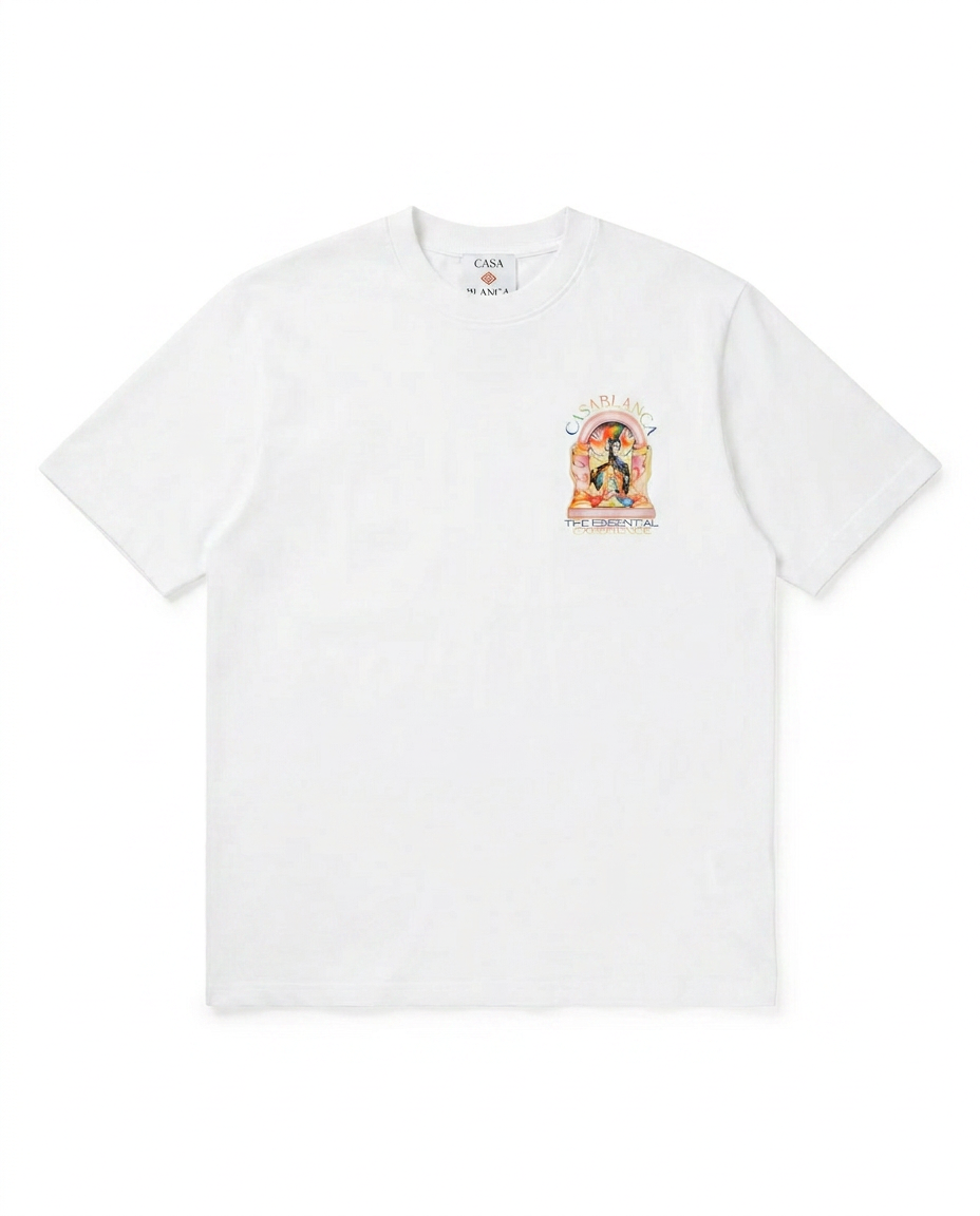 Casablanca - White "The Essential Experience" Graphic T-Shirt
