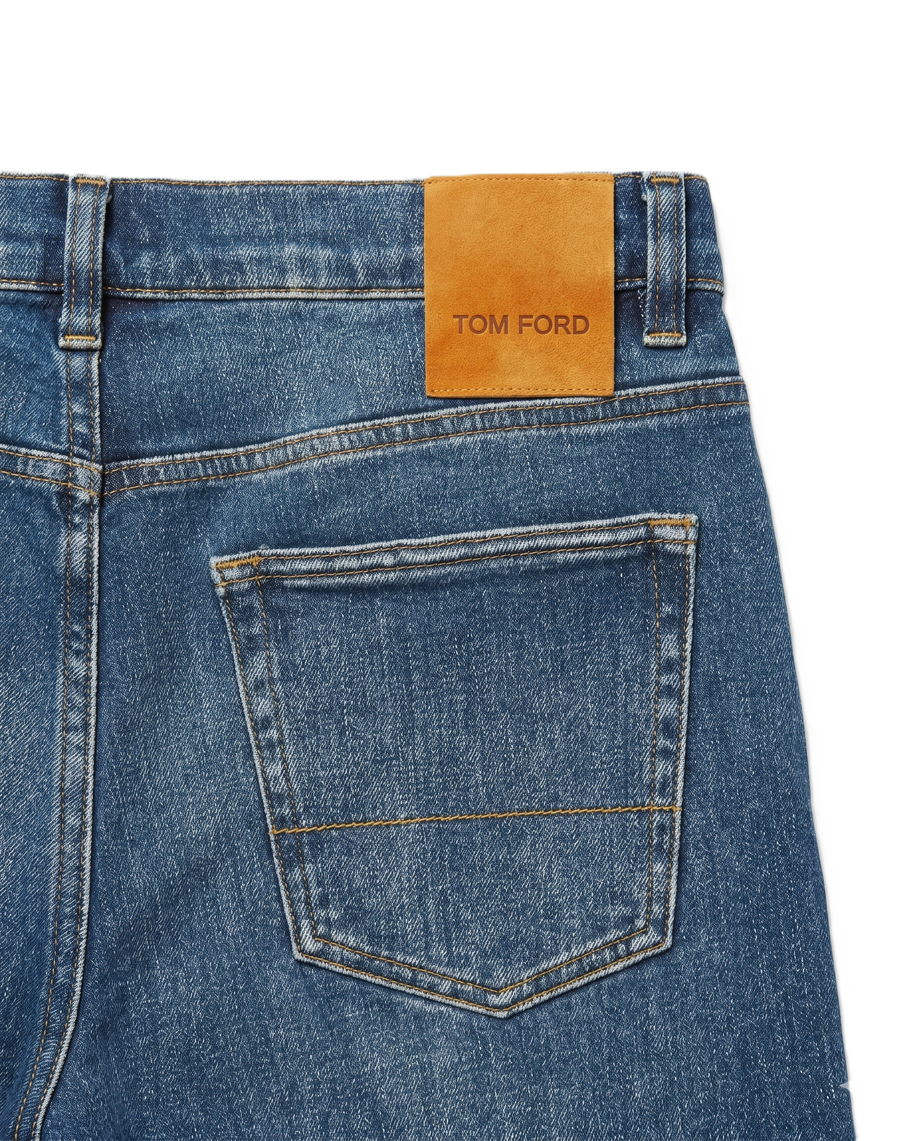 TOM FORD - Mid-Blue Denim Jeans