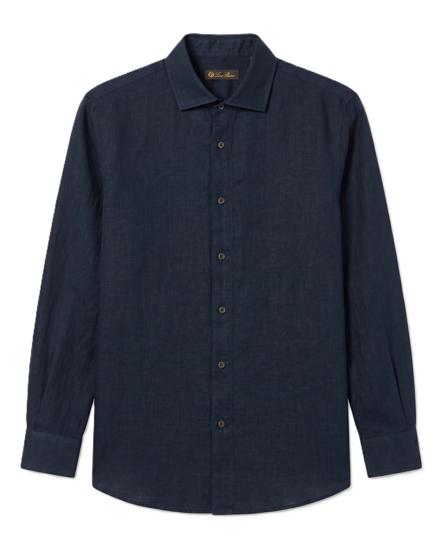 Loro Piana - Linen Shirt - Navy Blue