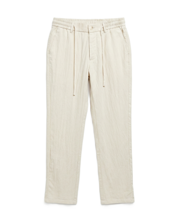 Loro Piana - Natural Linen Twill Trousers - Beige