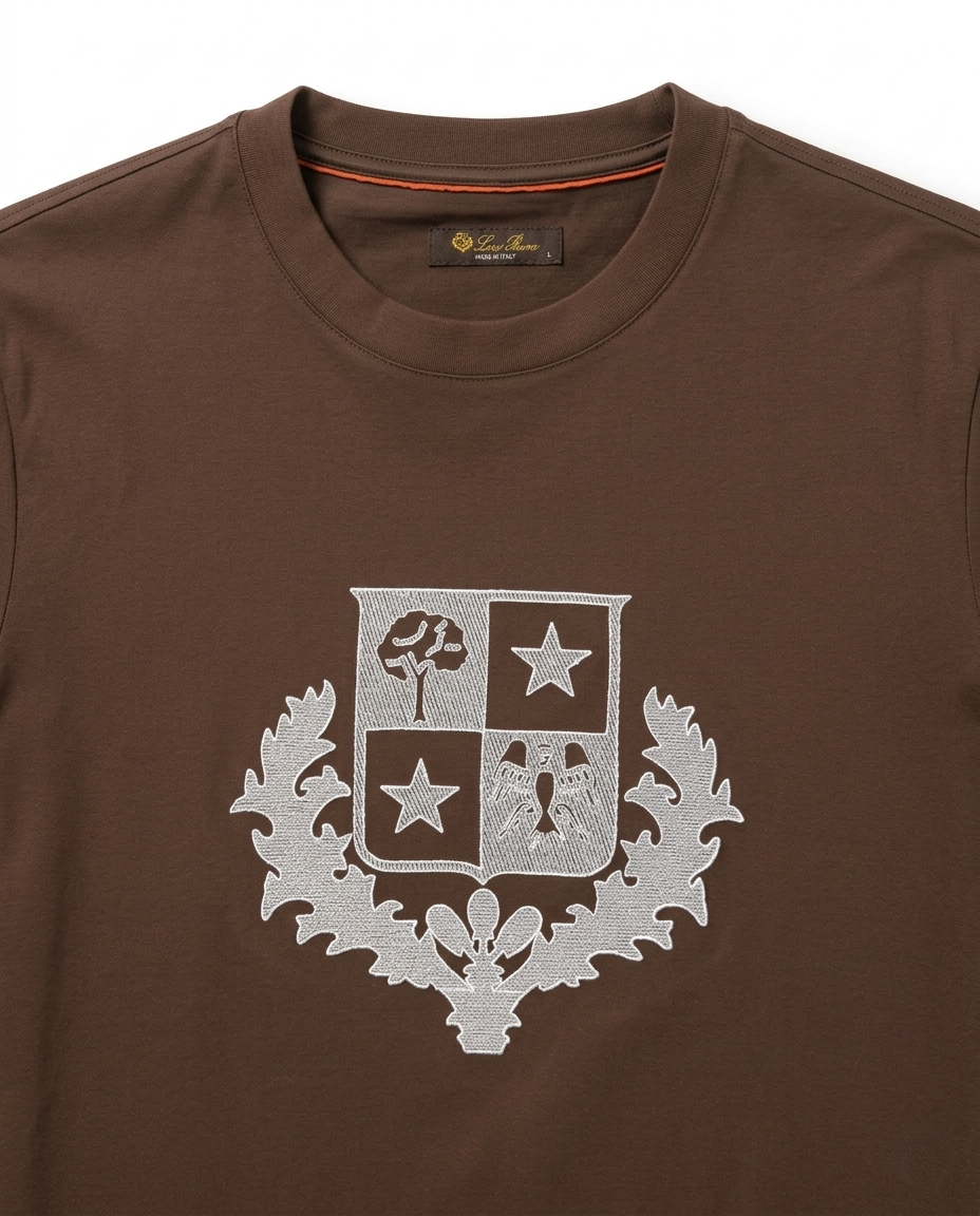Loro Piana - Dark Brown T-Shirt