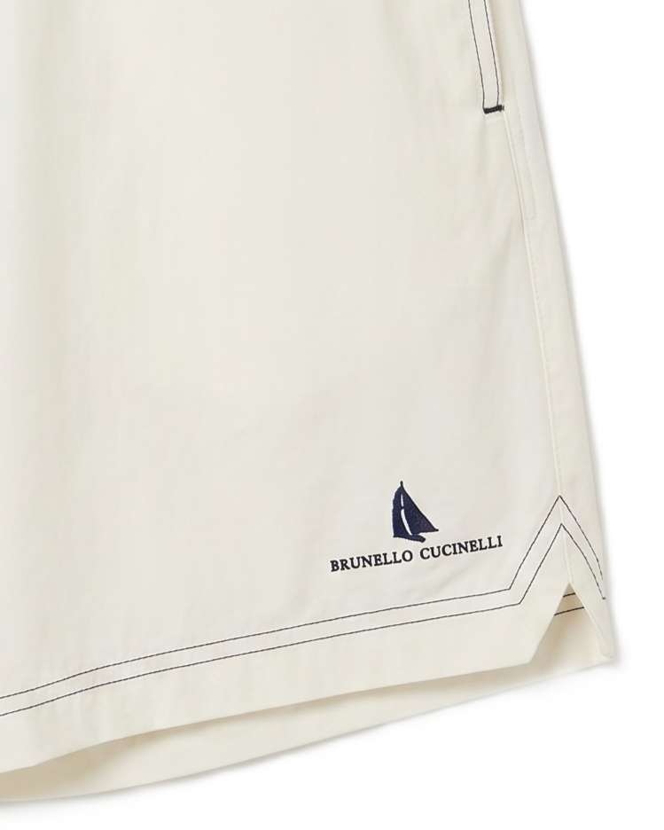 Brunello Cucinelli - Swim Shorts - Cream