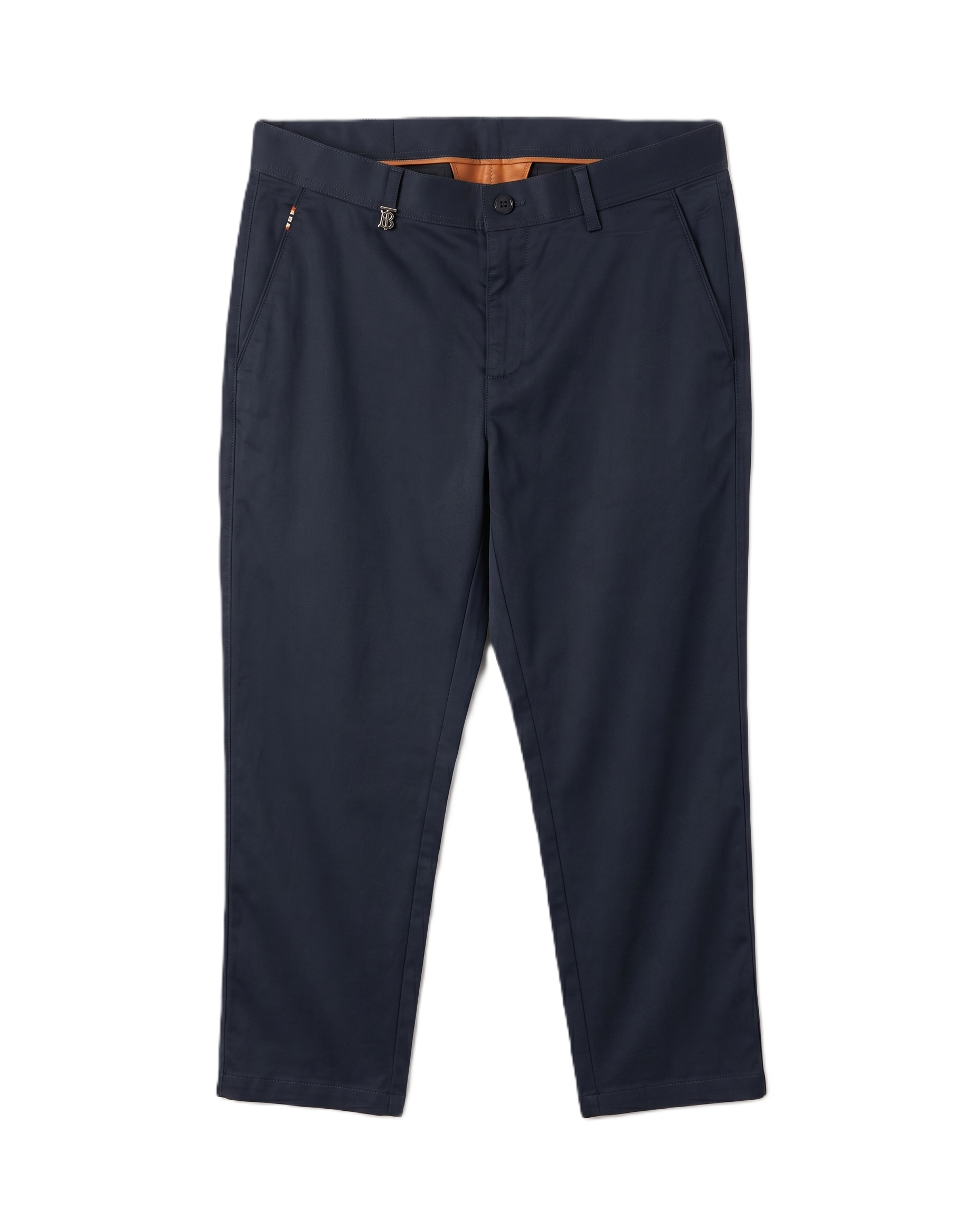 Burberry - Navy Cotton Trousers