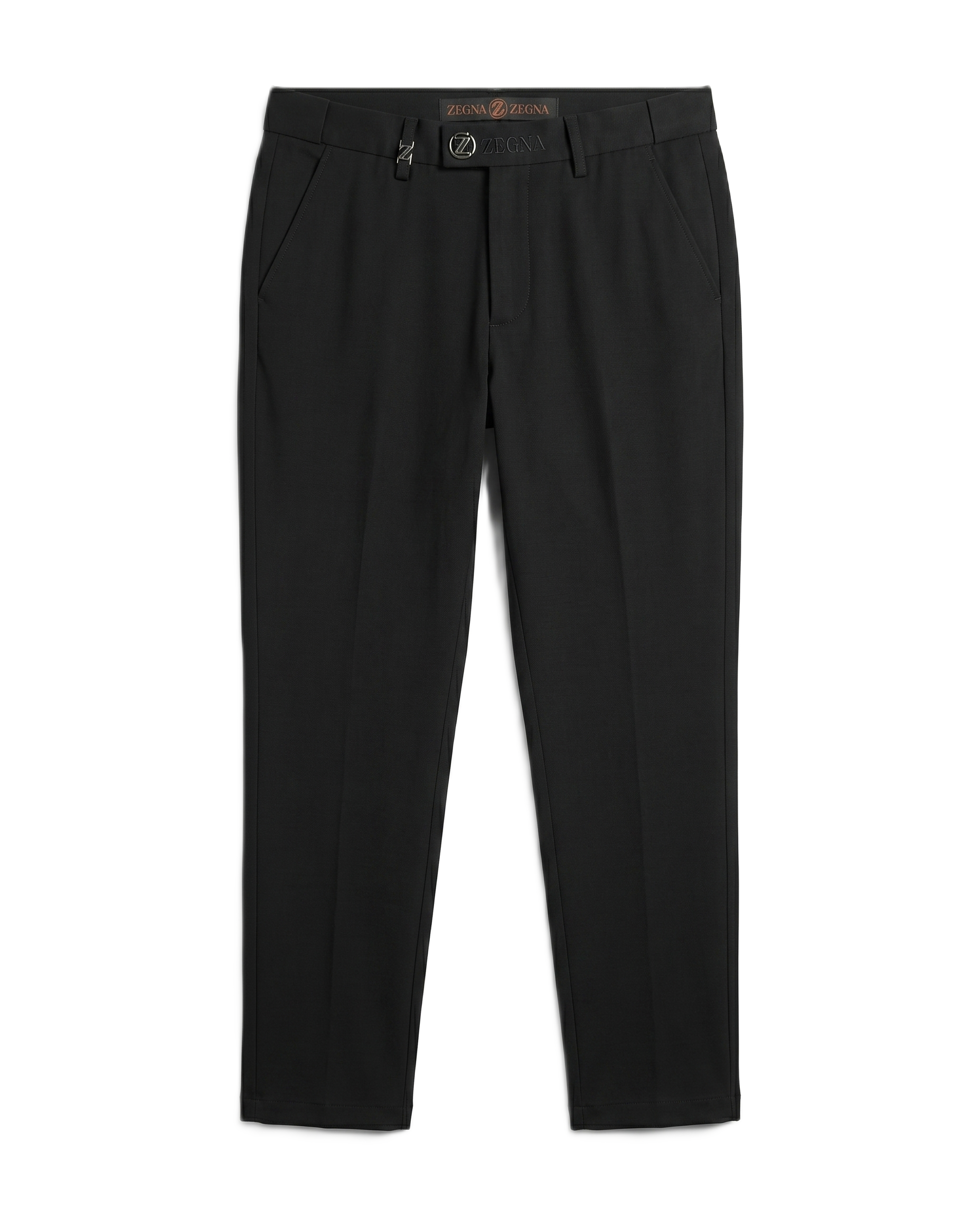 Zegna - Black Slim-Fit Trousers