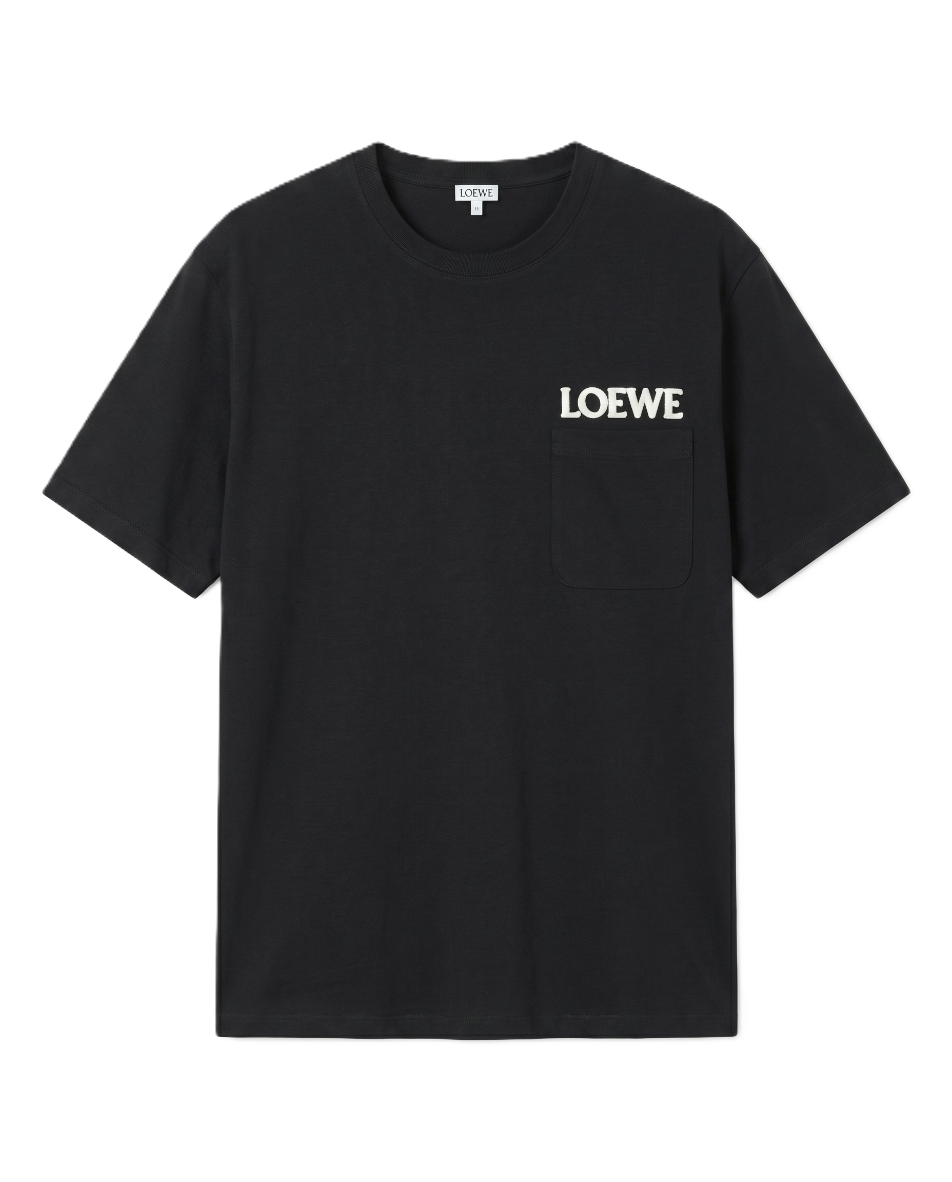 Loewe - Black Cotton Pocket T-Shirt