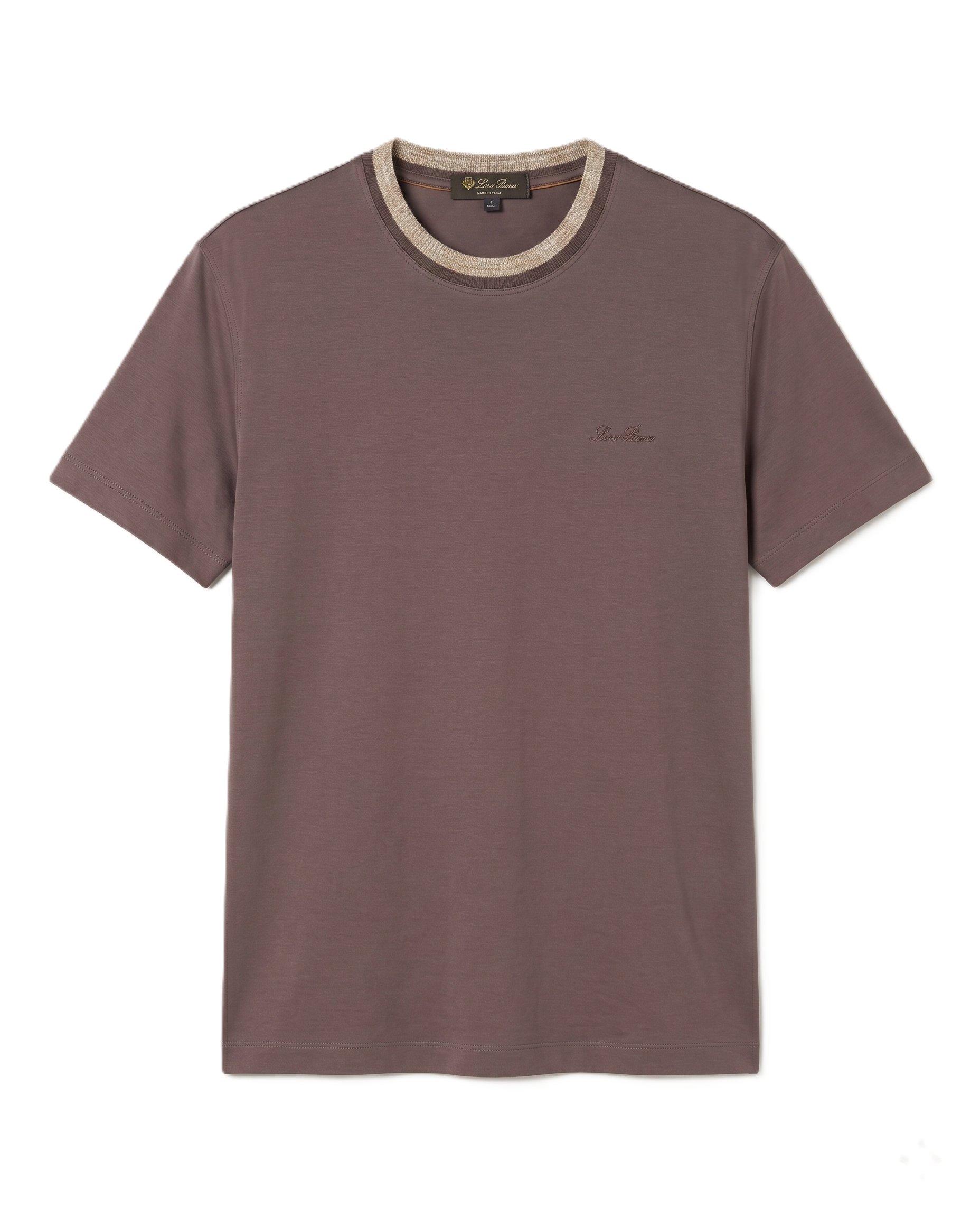 Loro Piana - Mauve Cotton T-Shirt