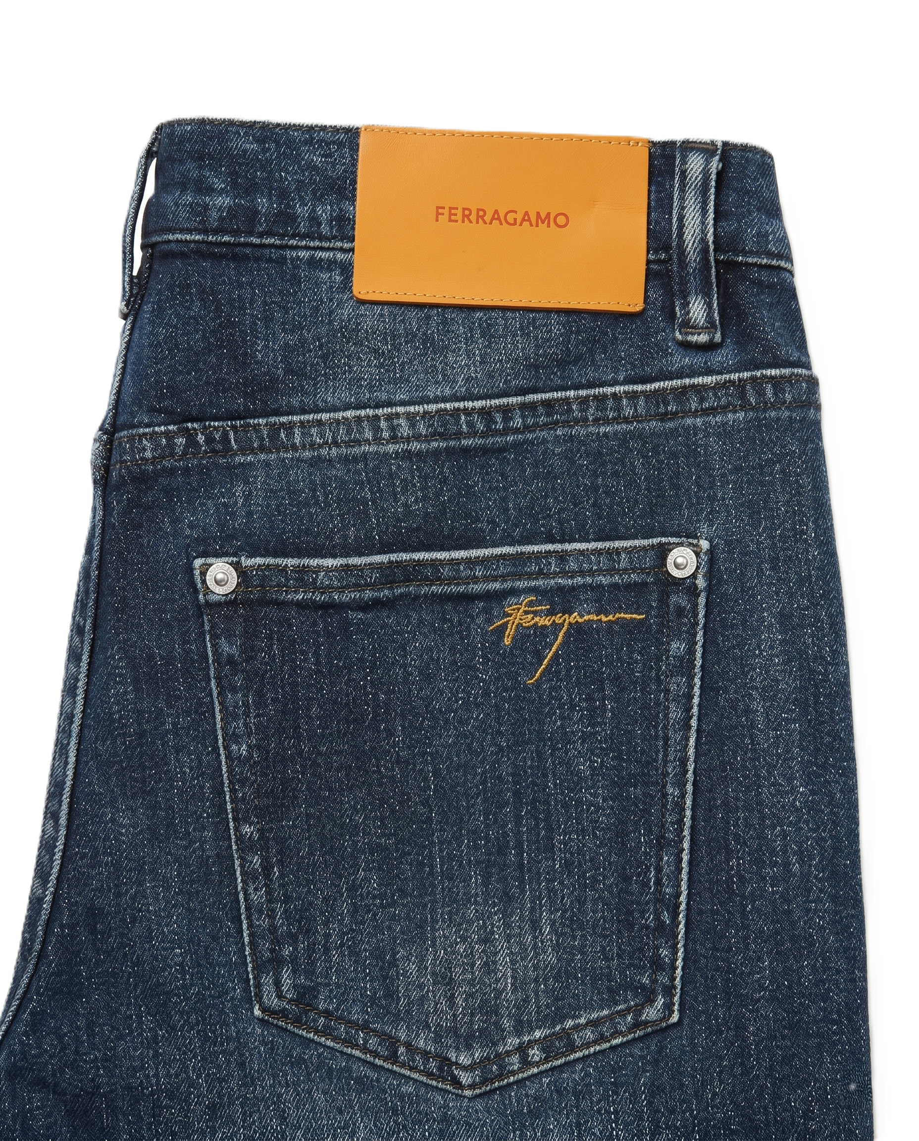 Ferragamo - Dark Wash Denim Jeans