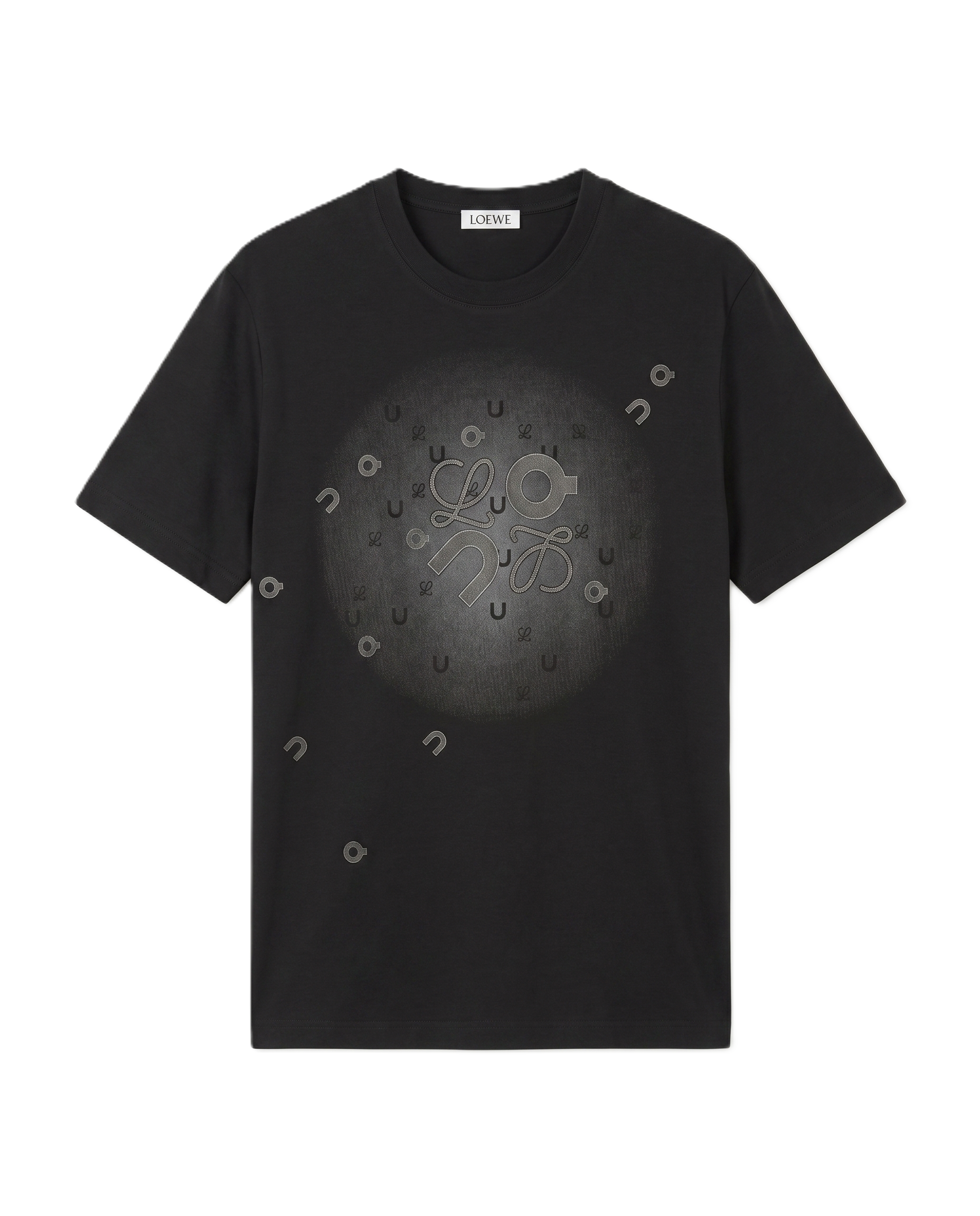 Loewe - Mixed Geometric T-Shirt - Black
