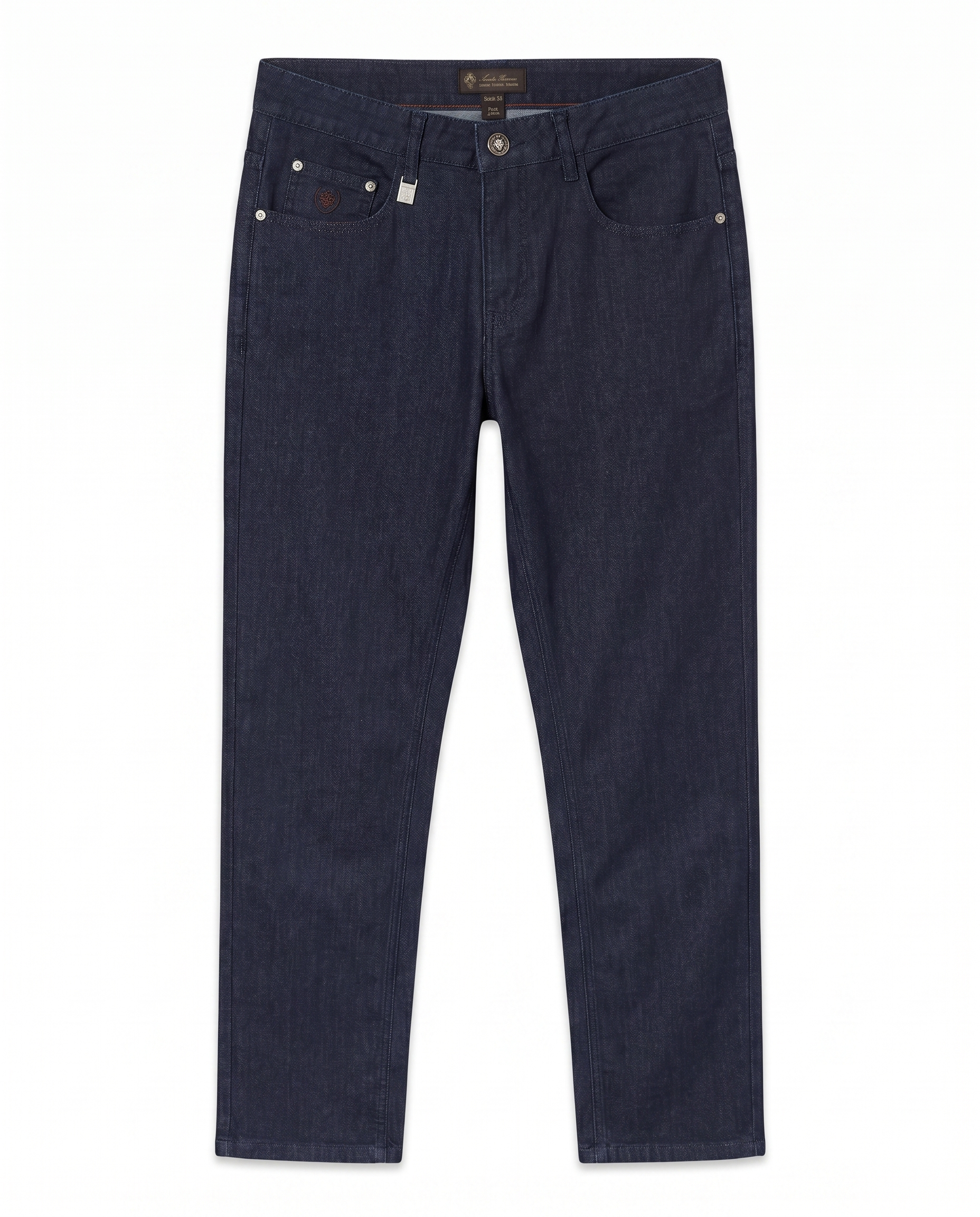 Loro Piana - Dark Indigo Straight-Leg Denim Trousers
