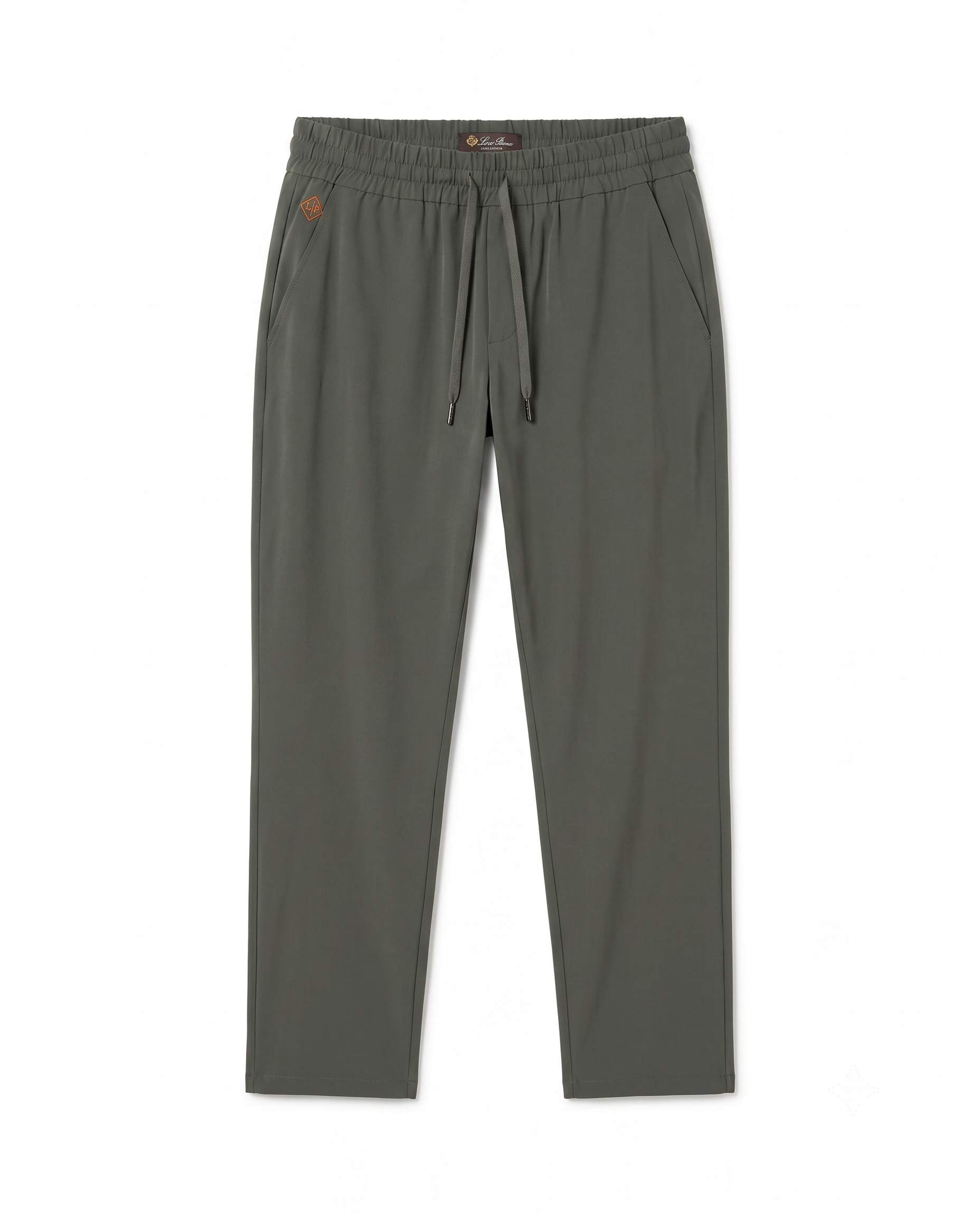 Loro Piana - Elasticated-Waist Trousers - Olive Green