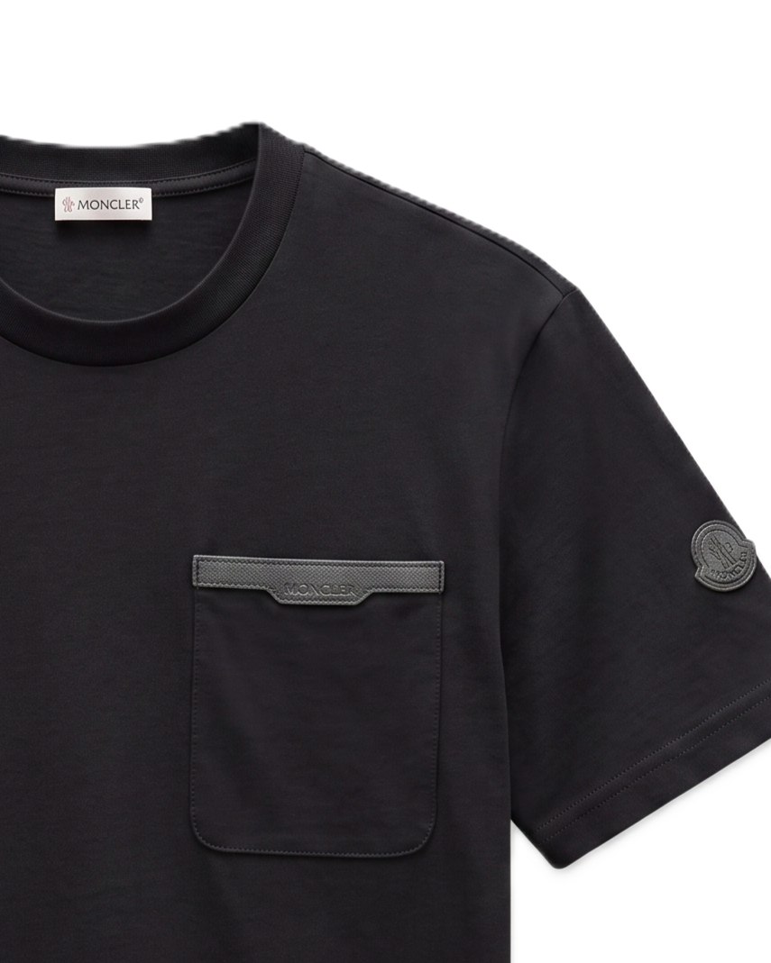 Moncler - Pocket T-Shirt - Black