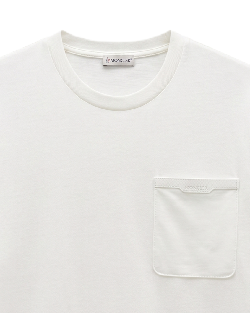 Moncler - Pocket T-Shirt - White