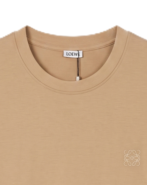 Loewe -  Embroidered T-Shirt - Beige