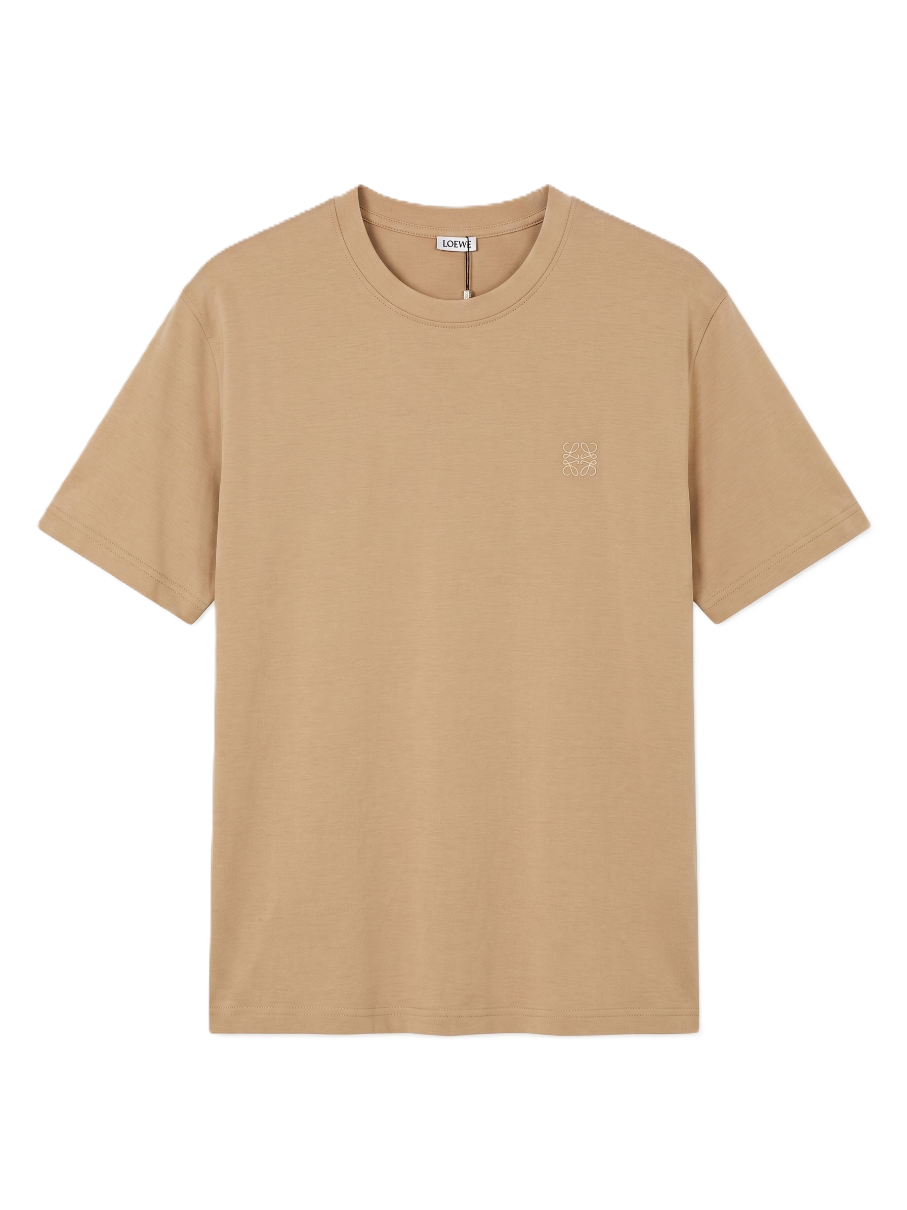 Loewe -  Embroidered T-Shirt - Beige