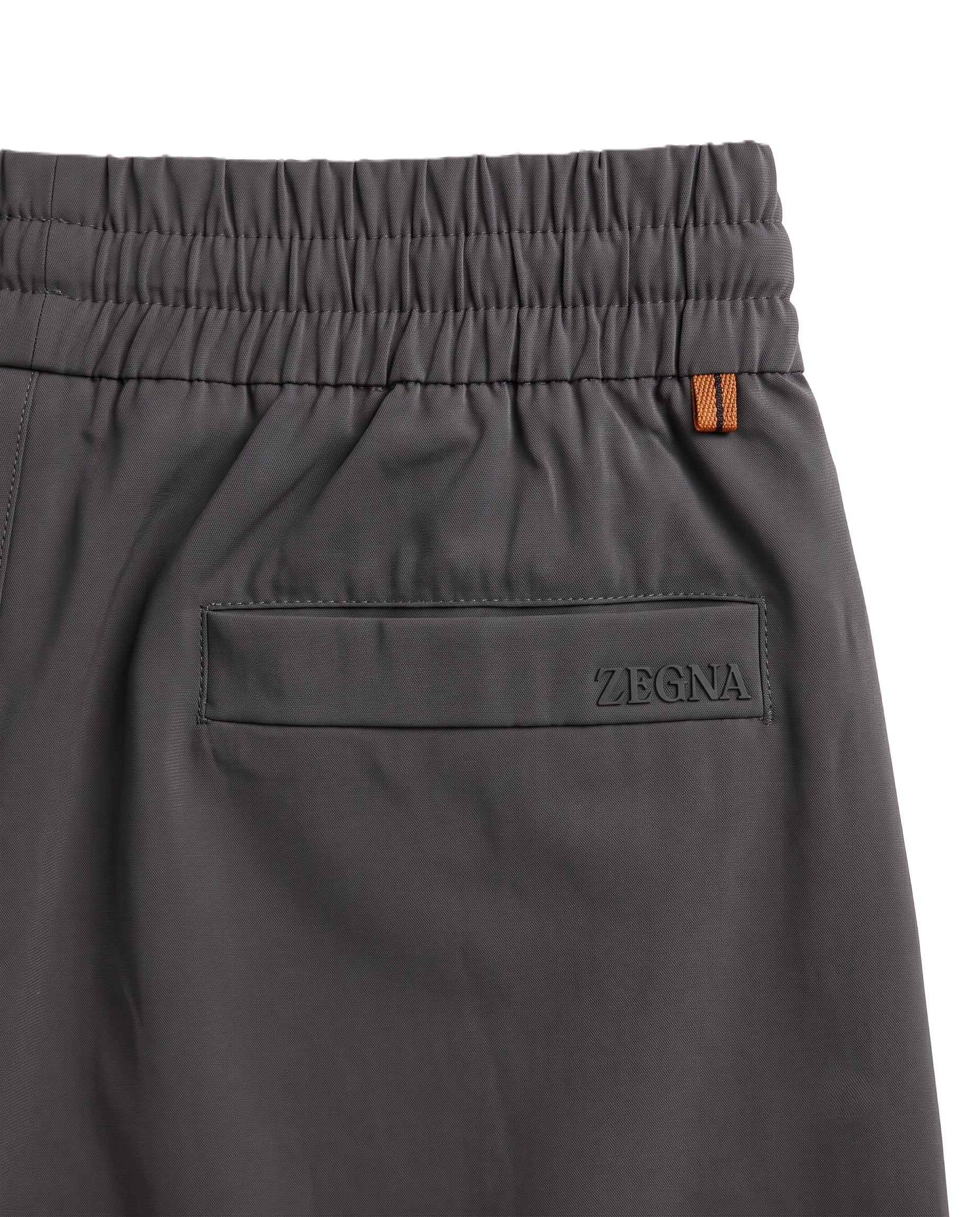 Zegna - Drawstring Waist Trousers - Gray
