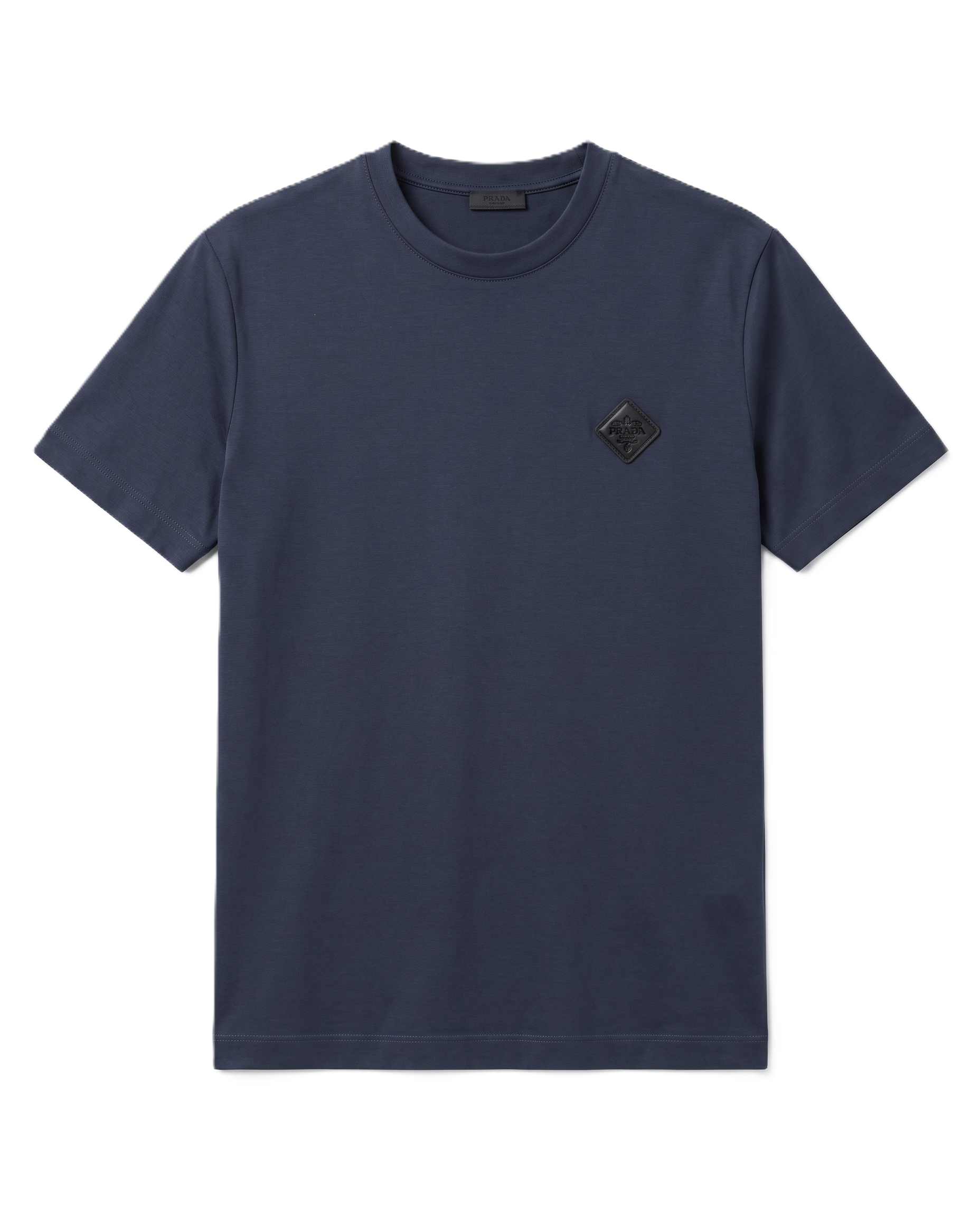 Prada - Patch T-Shirt - Gray