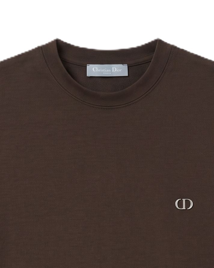 Dior - Cotton T-Shirt - Dark Brown