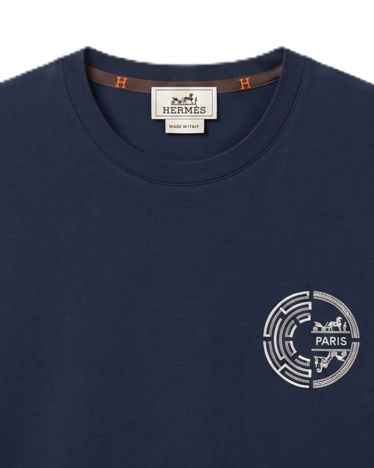 Hermes - T-Shirt - Navy
