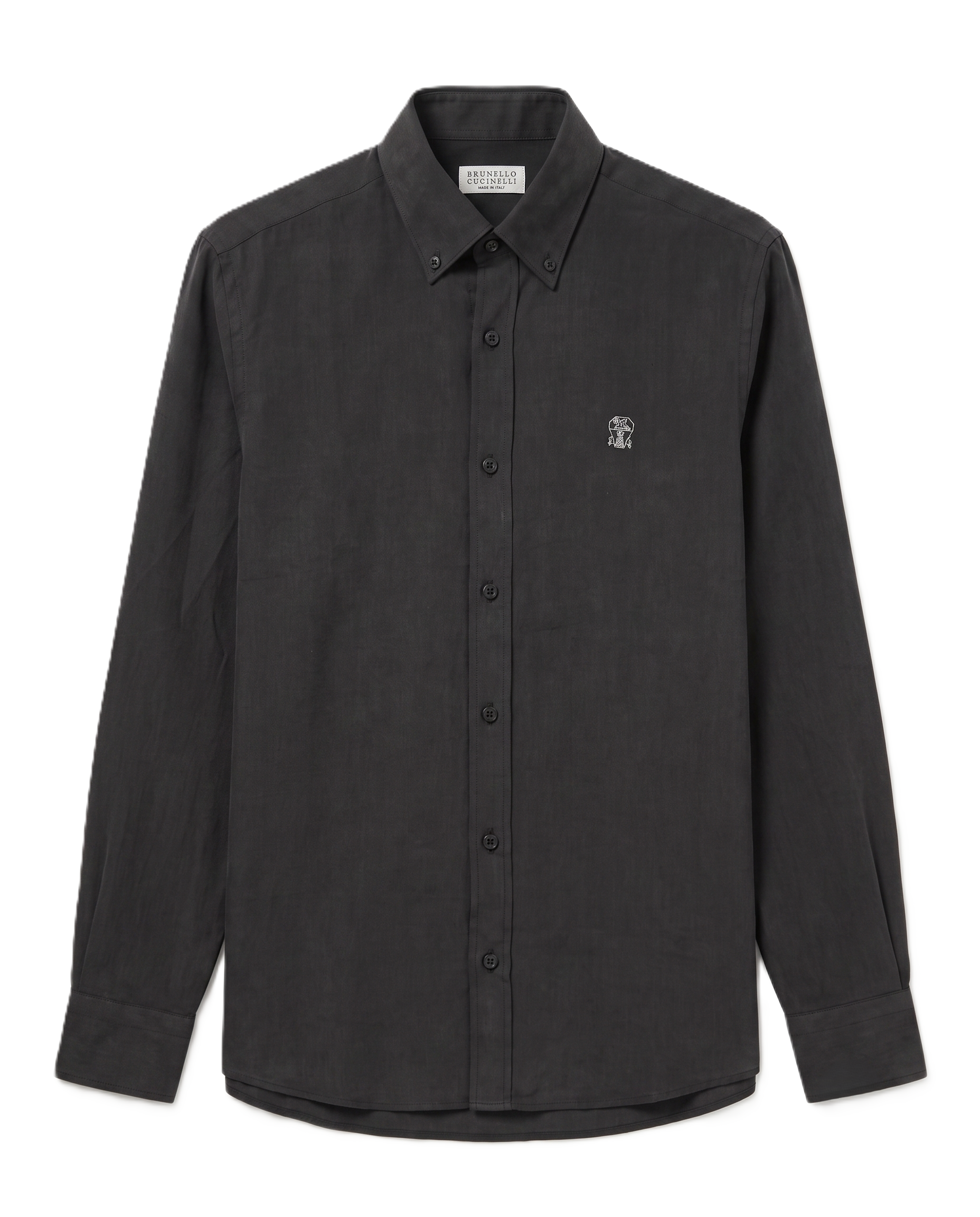 Brunello Cucinelli - Long-Sleeve Shirt - Black