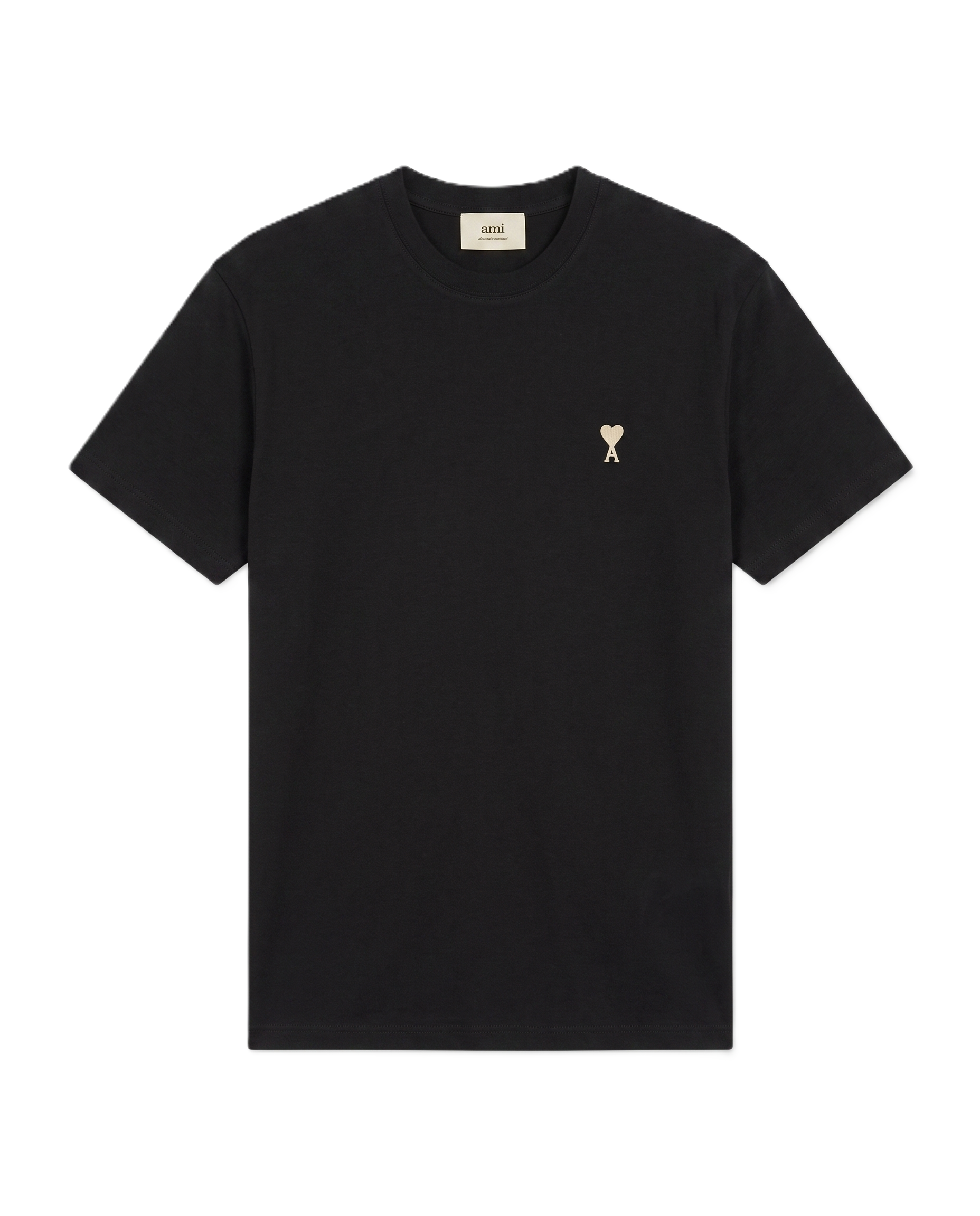 Ami - Cotton T-Shirt - Black