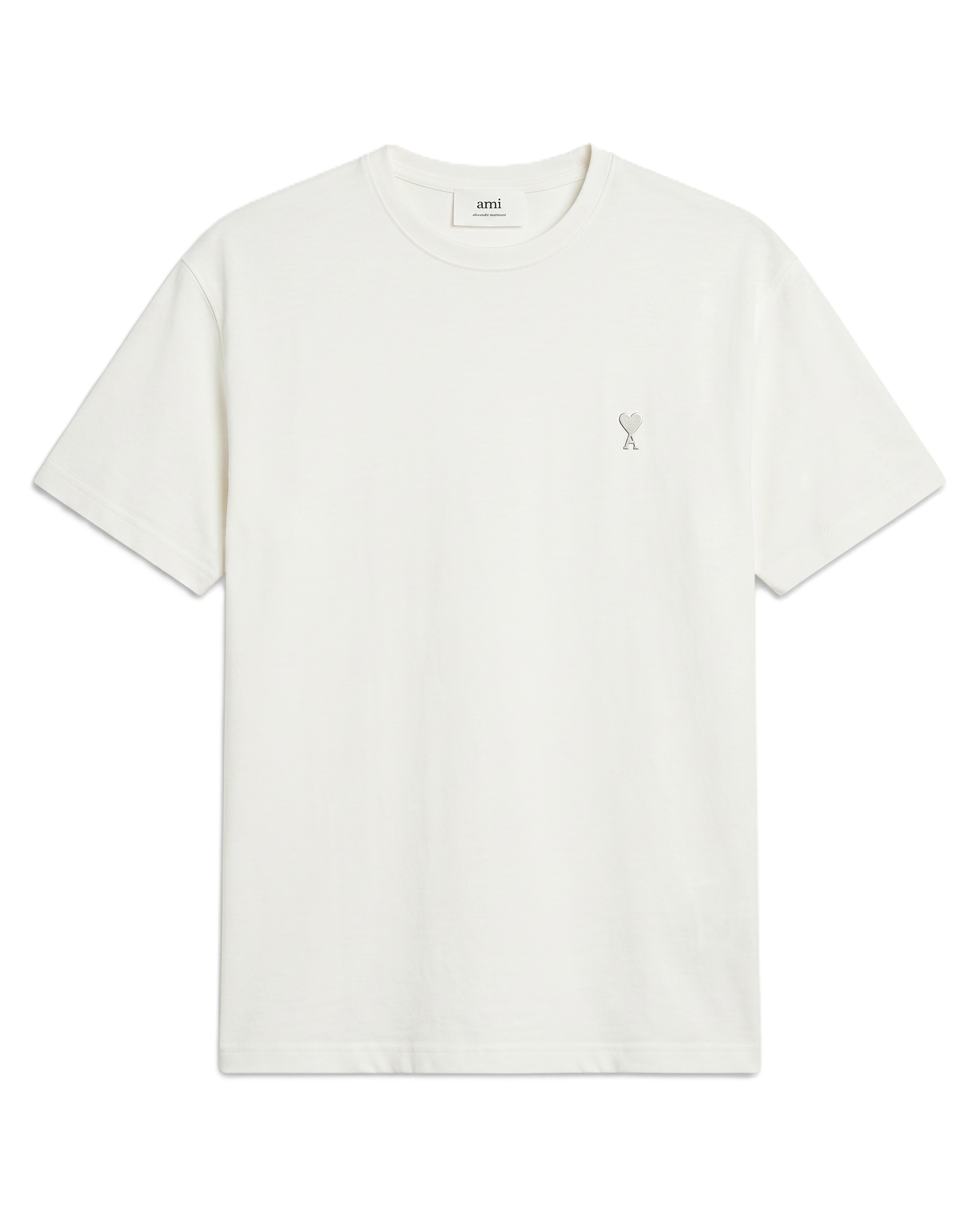 Ami - Cotton T-Shirt - White
