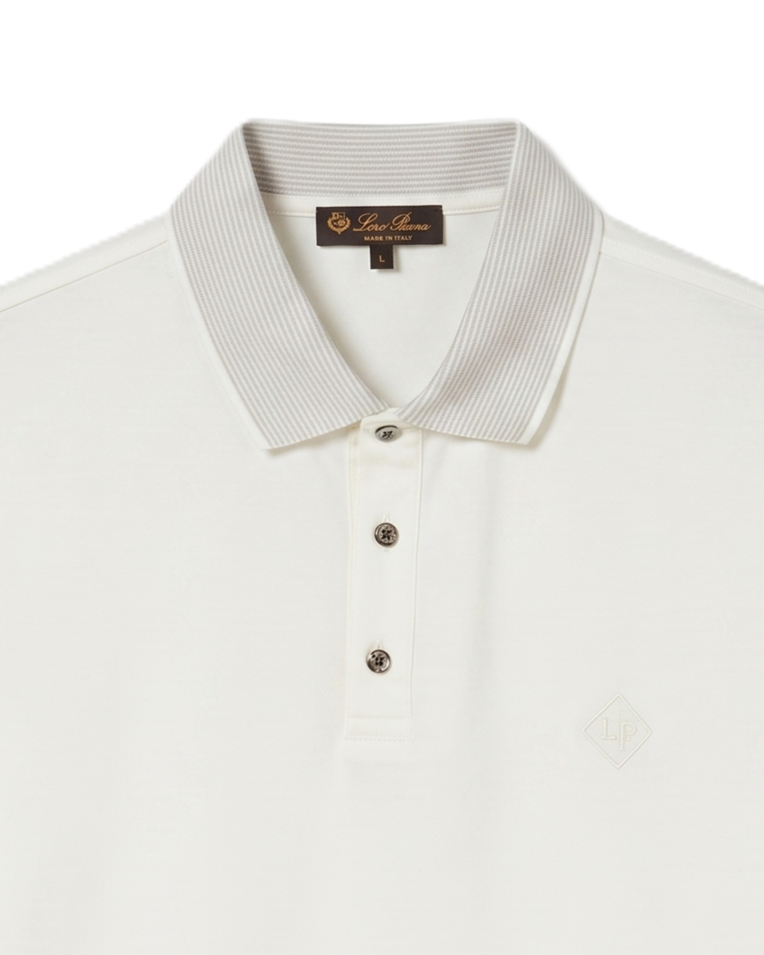 Loro Piana - Polo T-Shirt - White