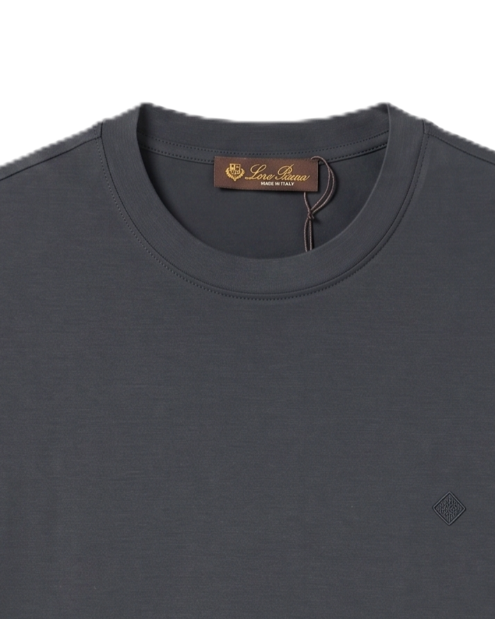 Loro Piana - Crewneck T-Shirt - Gray
