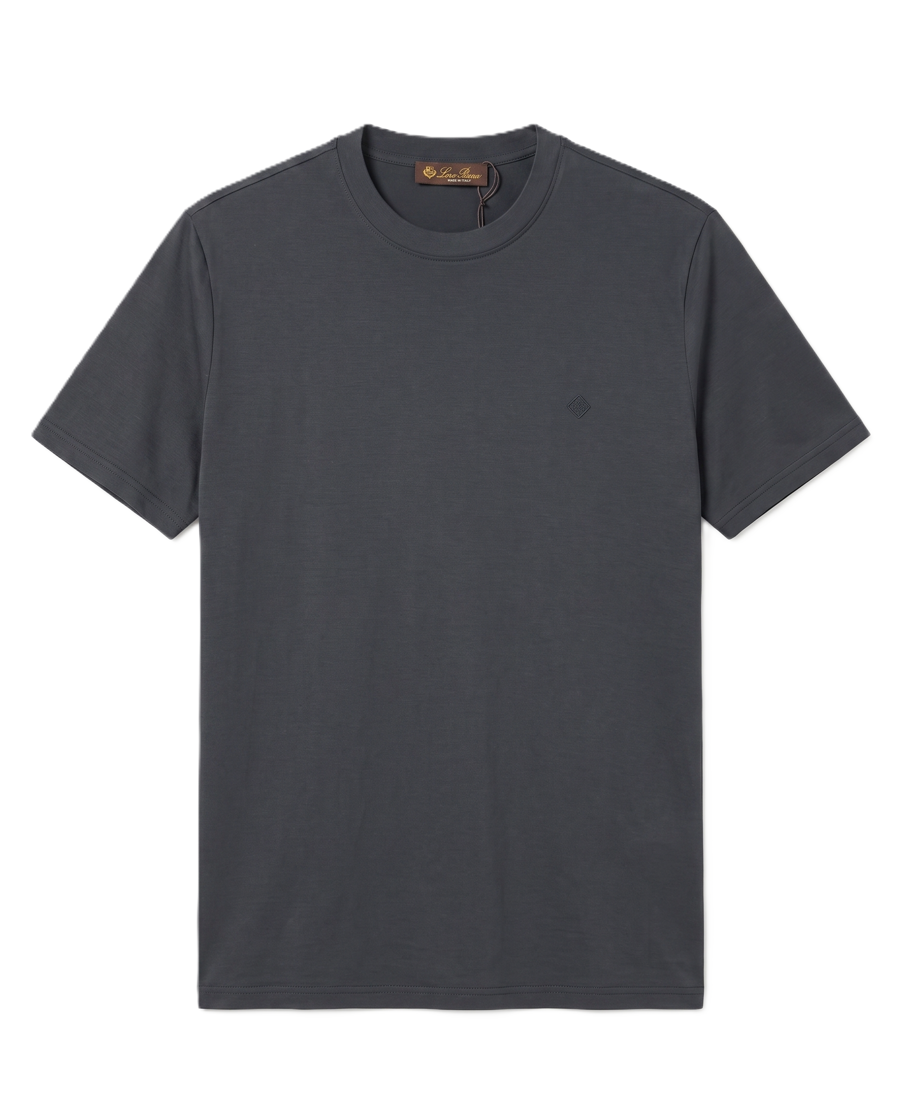 Loro Piana - Crewneck T-Shirt - Gray