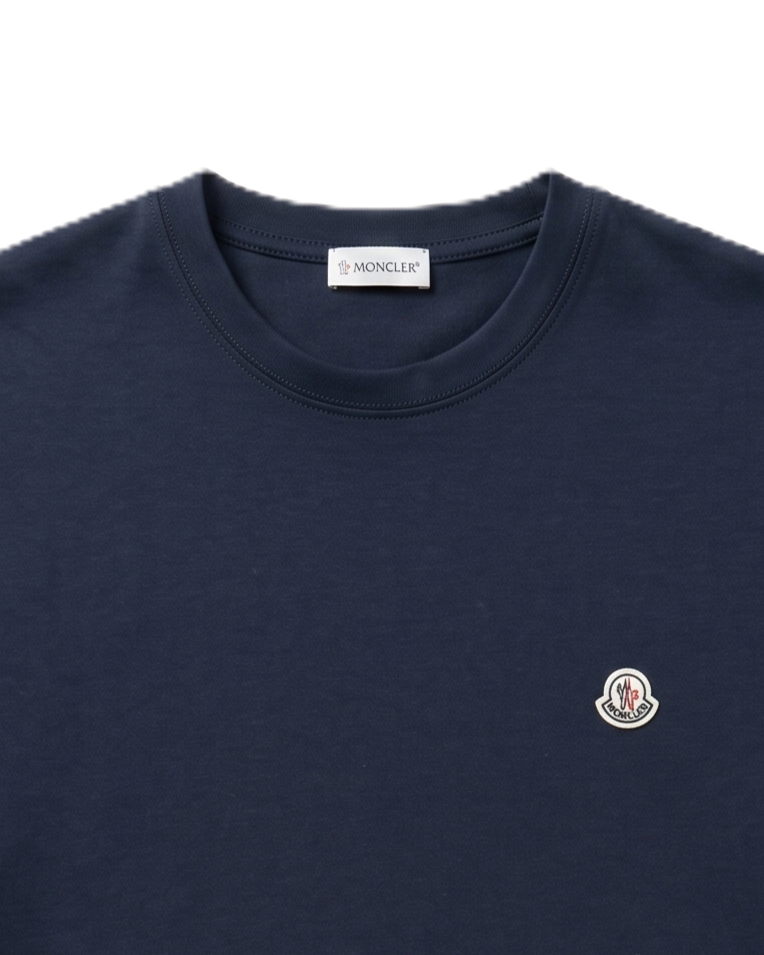 Moncler - Cotton T-Shirt - Navy