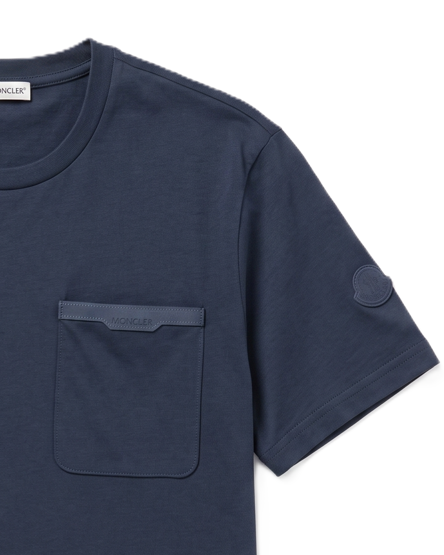 Moncler - Pocket T-Shirt - Navy
