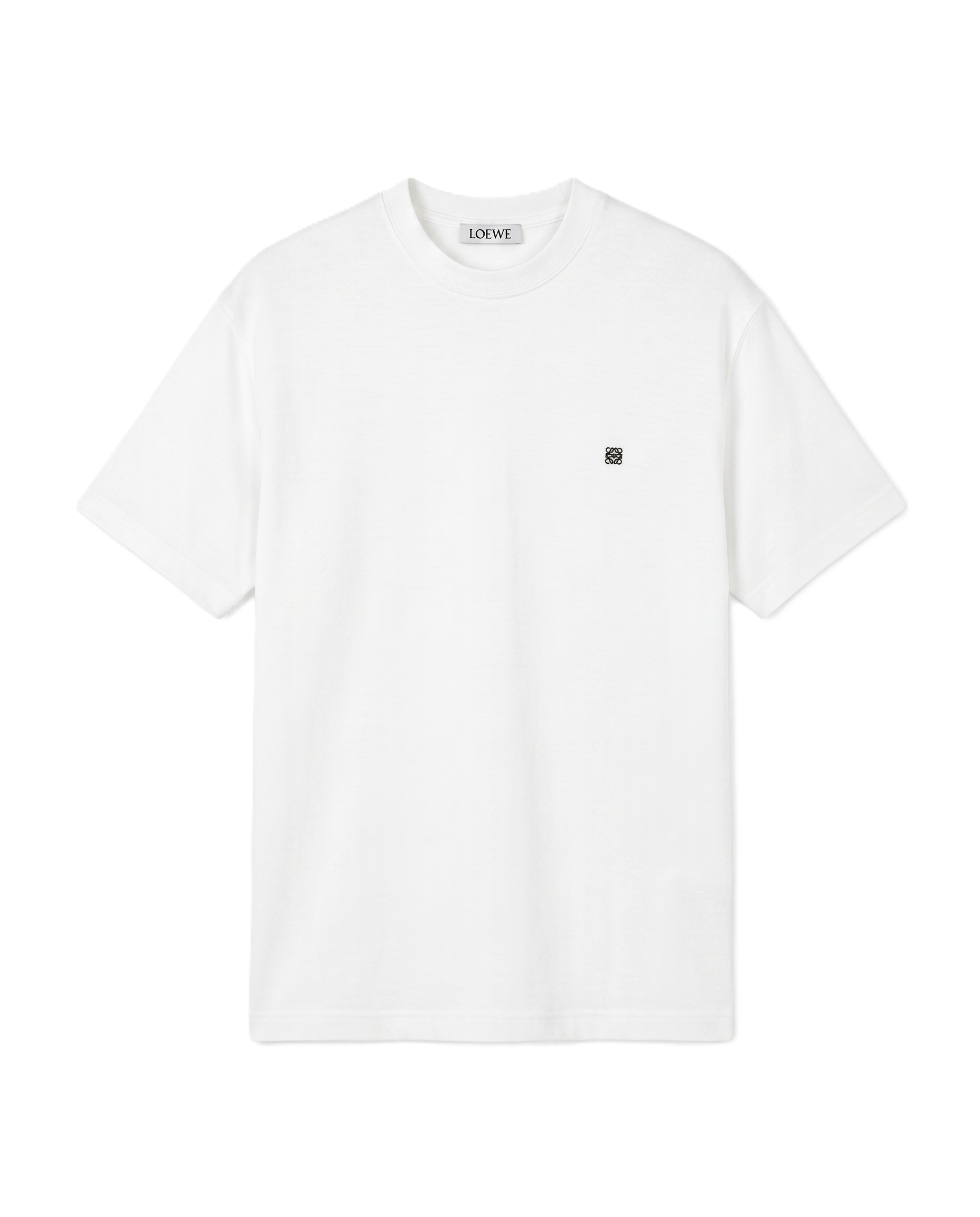 Loewe - Silver Logo T-Shirt - White