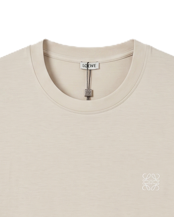 Loewe - Embroidered T-Shirt - Beige