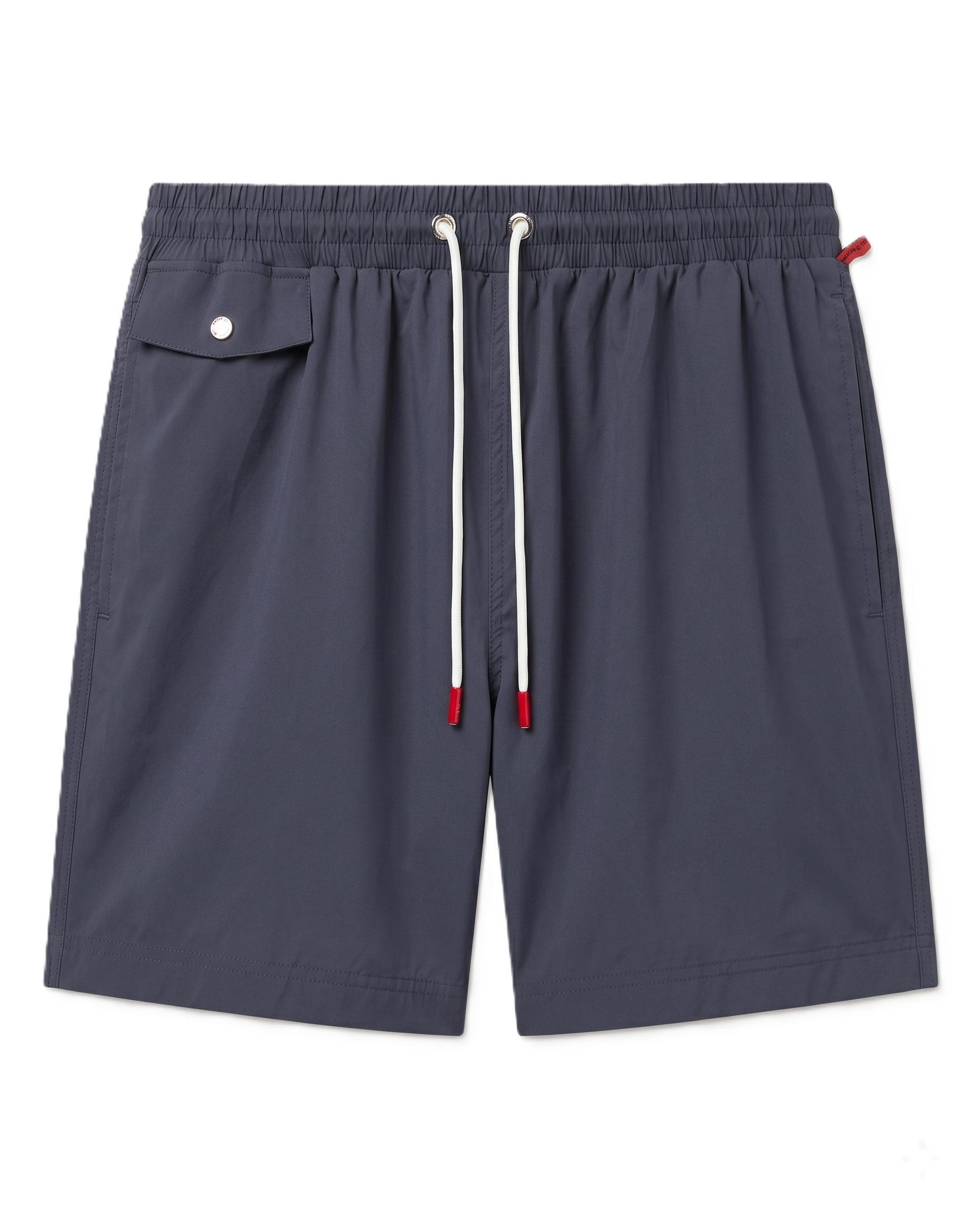 Kiton - Classic Swim Shorts - Slate Grey