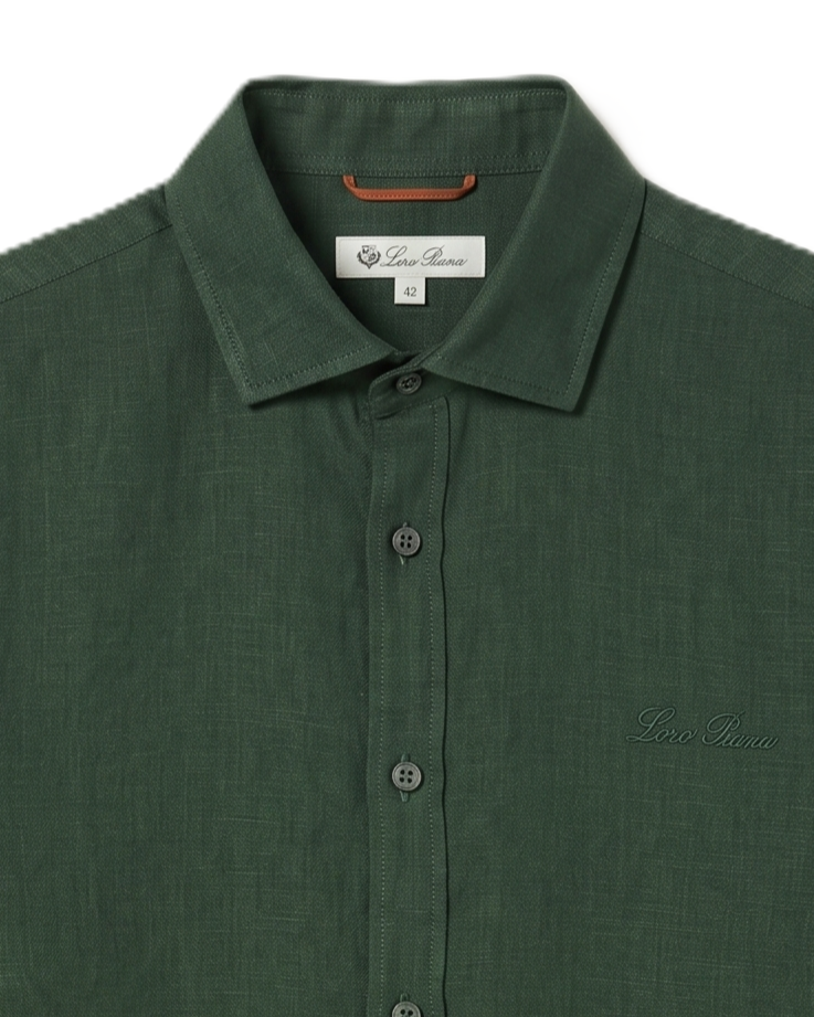 Loro Piana - Linen Shirt - Green