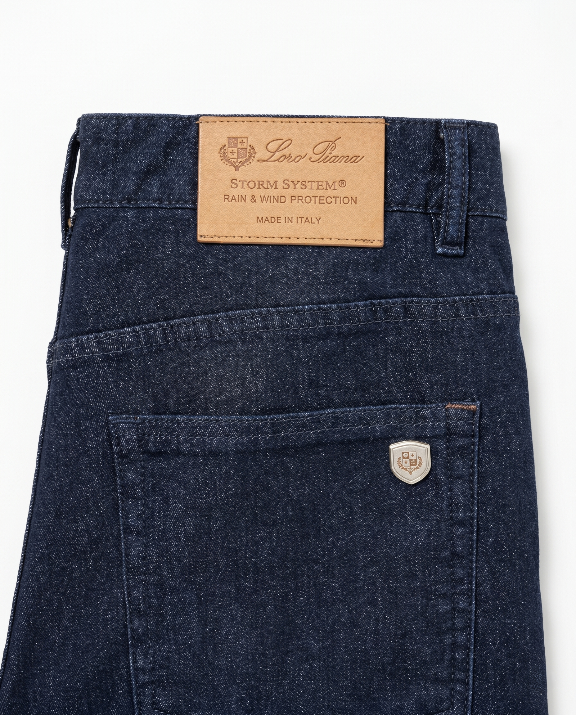 Loro Piana - Dark Indigo Straight-Leg Denim Trousers