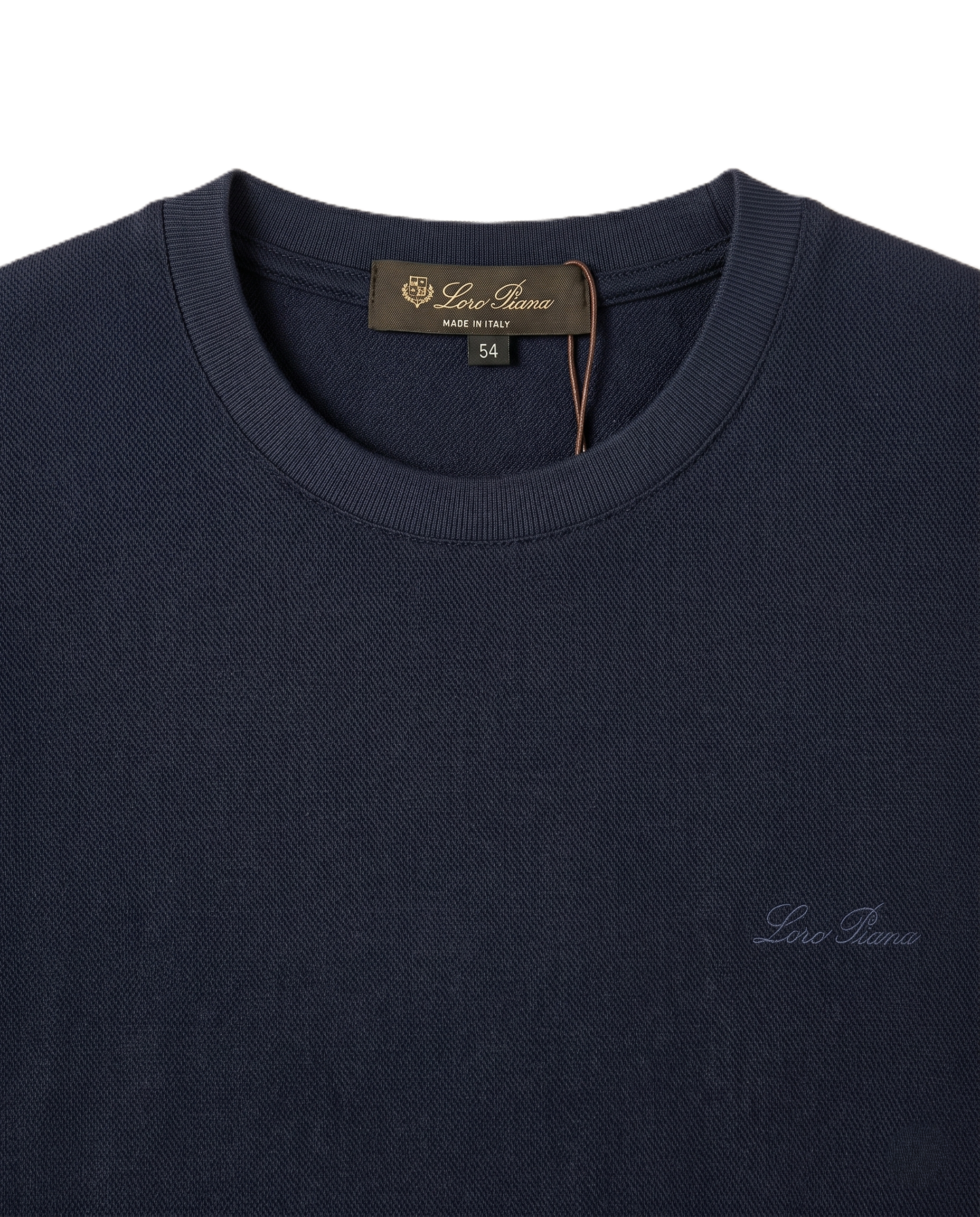 Loro Piana - Knit Short-Sleeve T-shirt - Navy Blue
