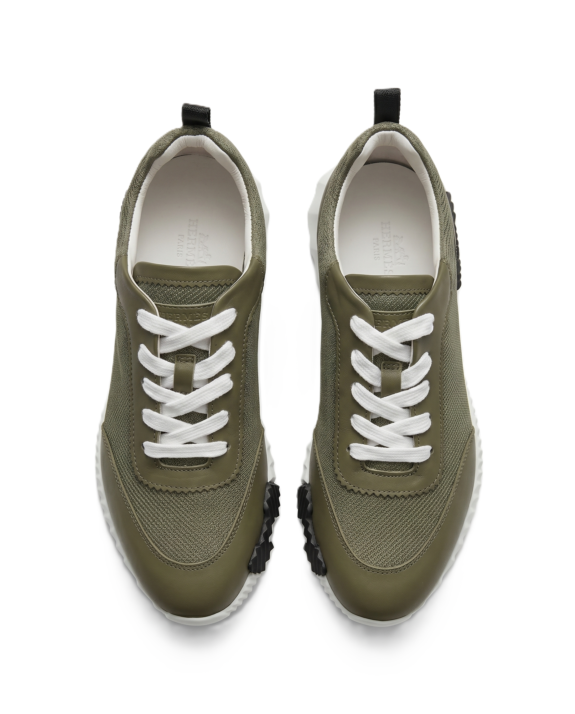 Herm?s - Bouncing Sneaker - Olive Green
