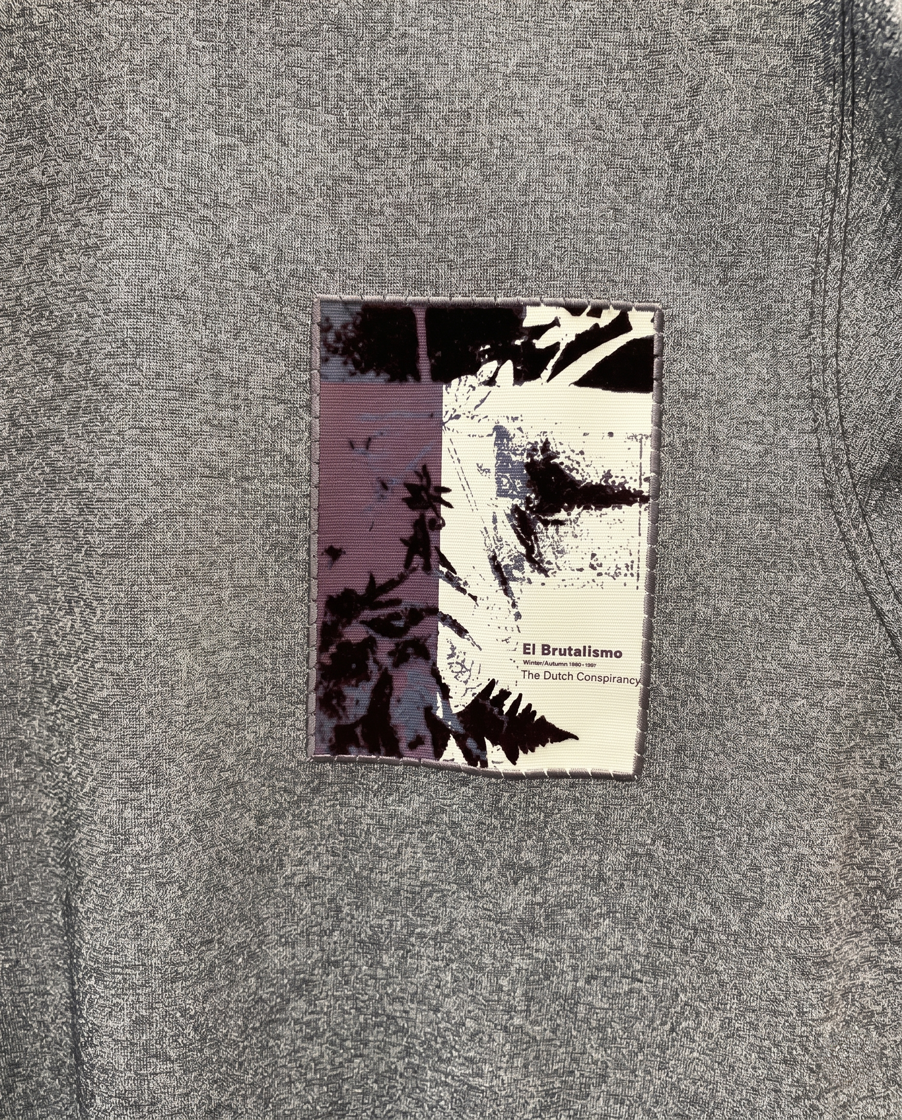 Loro Piana - "El Brutalismo" Graphic T-Shirt - Grey